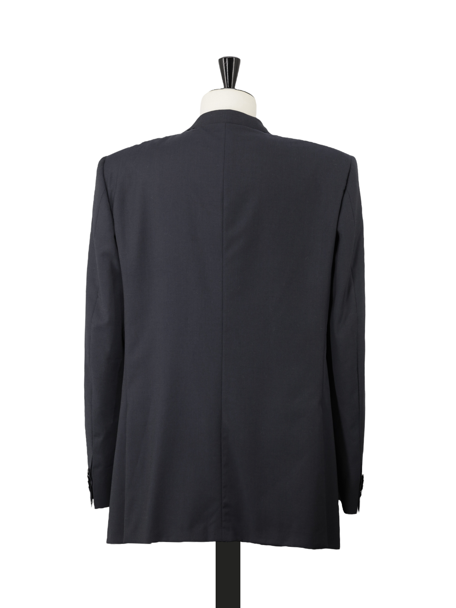 Corneliani Navy Super 120's Virgin Wool Micro-Pinstripe Suit