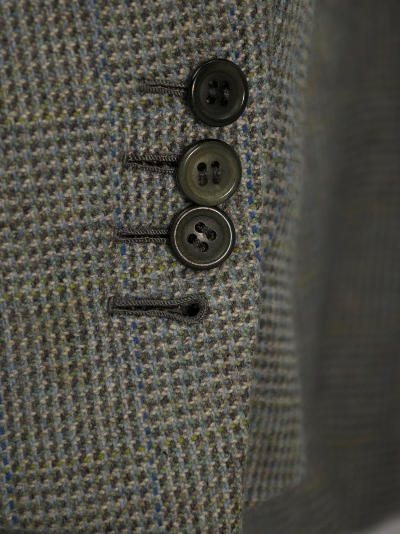 Brioni Grey Cashmere Glenplaid Nomentano Jacket