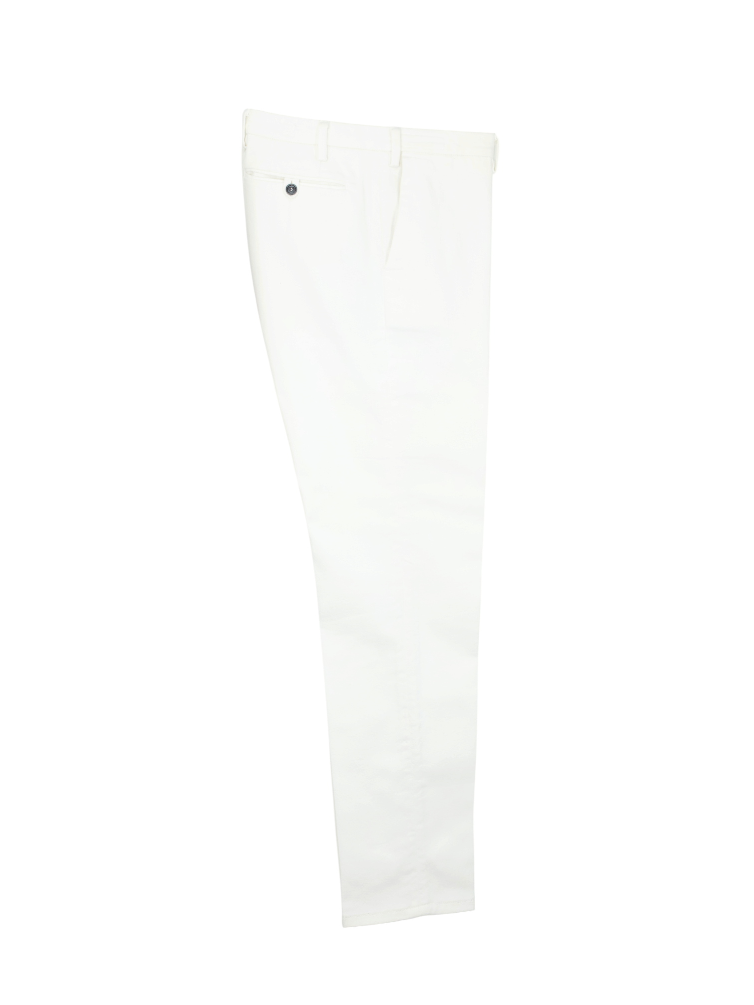 Cesare Attolini White Heavyweight Brushed-Cotton Twill Trousers