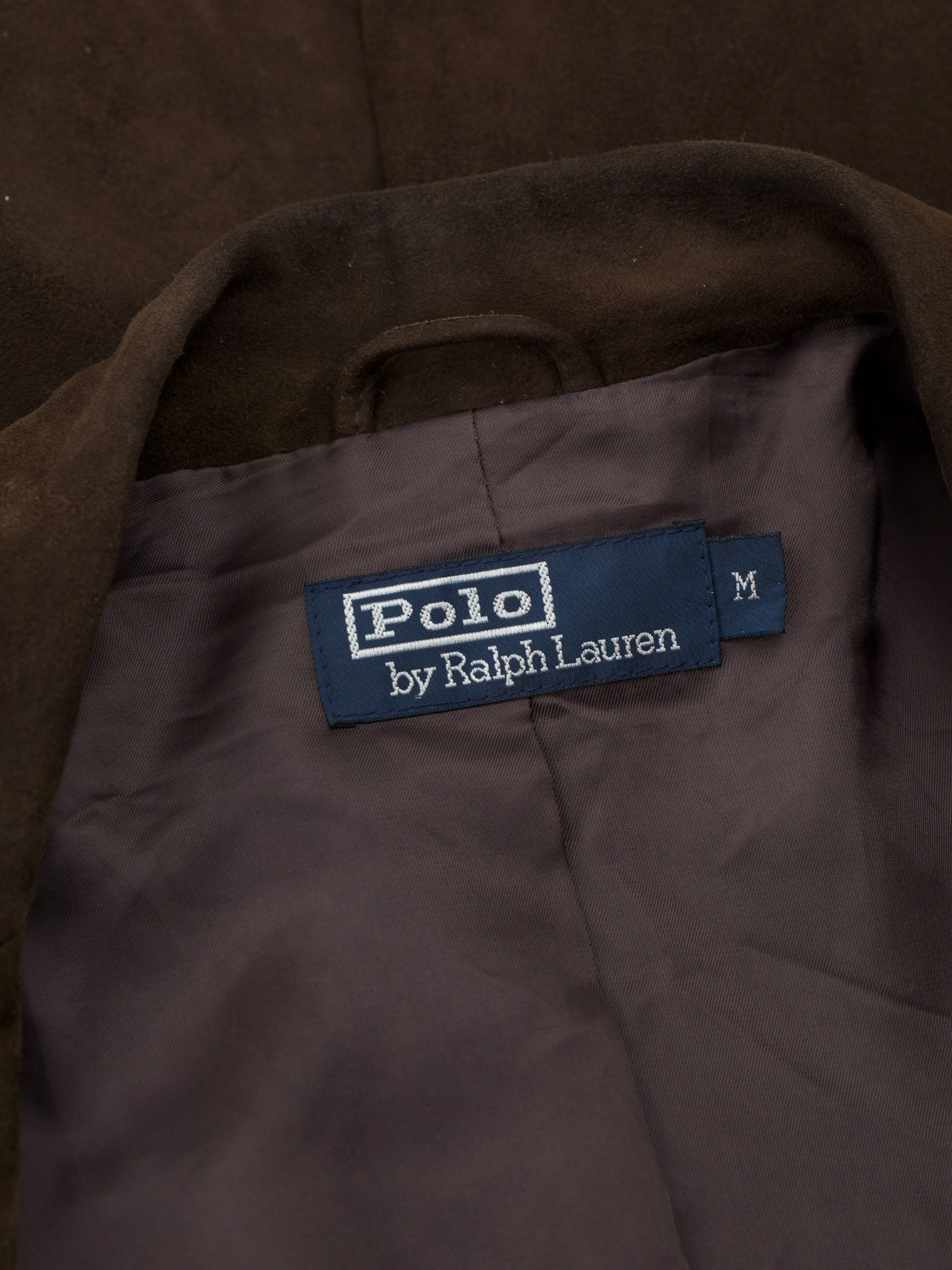 Ralph Lauren Dark Brown Suede Fieldjacket Blazer Jacket