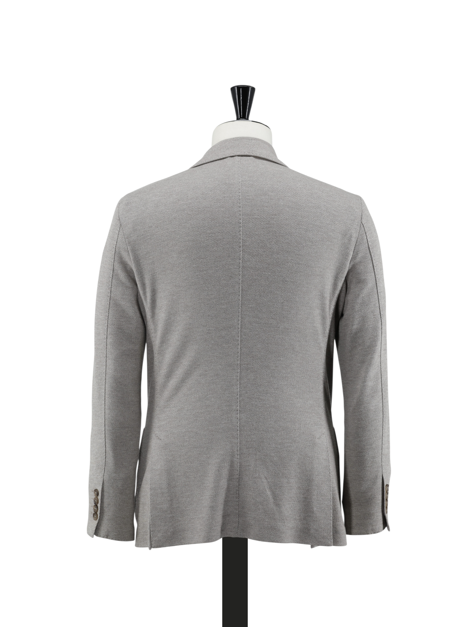Mandelli Taupe Double-Faced Wool & Cotton Unconstructed Jacket