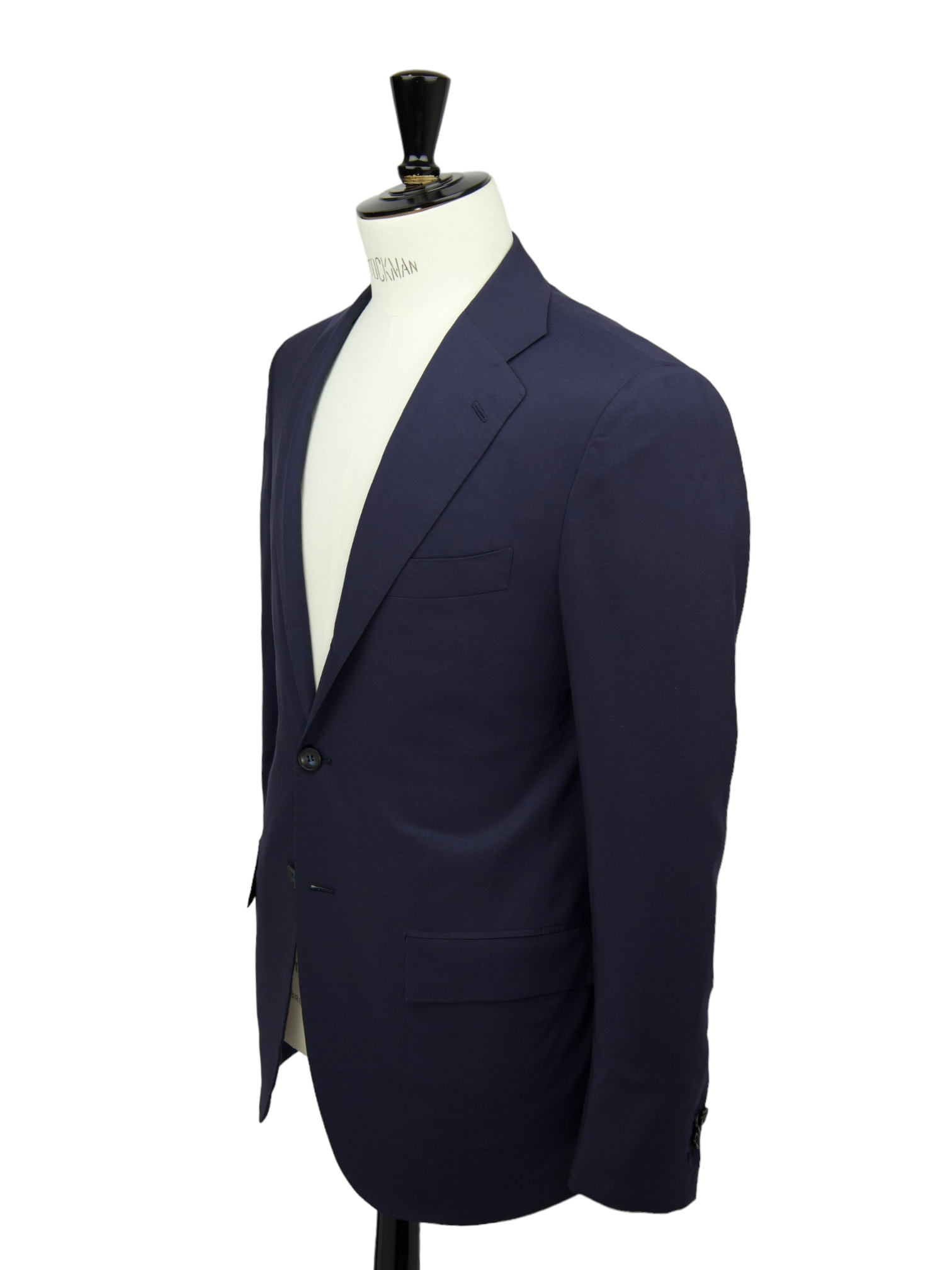 Kiton Navy High-Spun Cashmere Suit