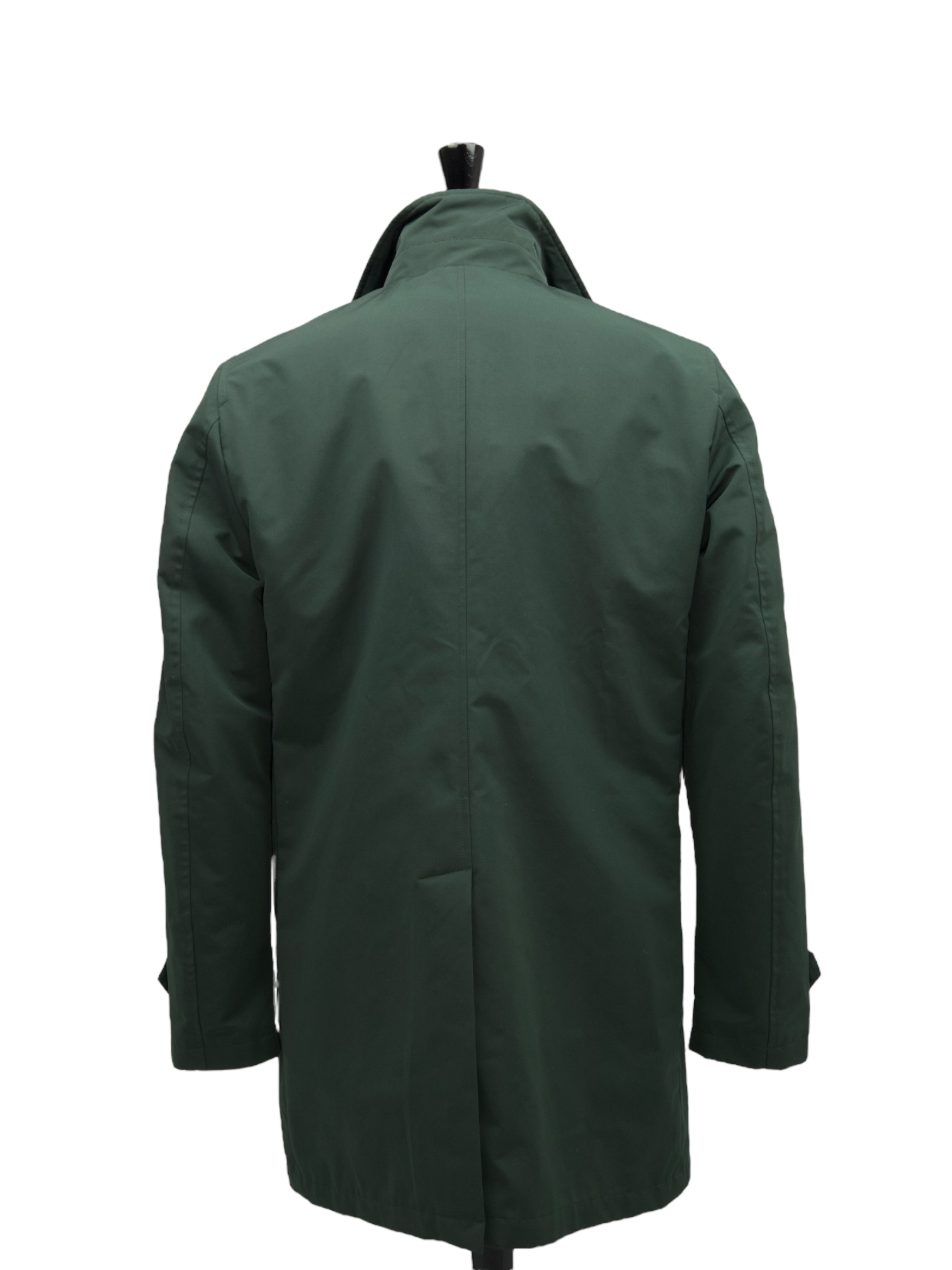 Moorer Forest Green Water-repellent Carcoat