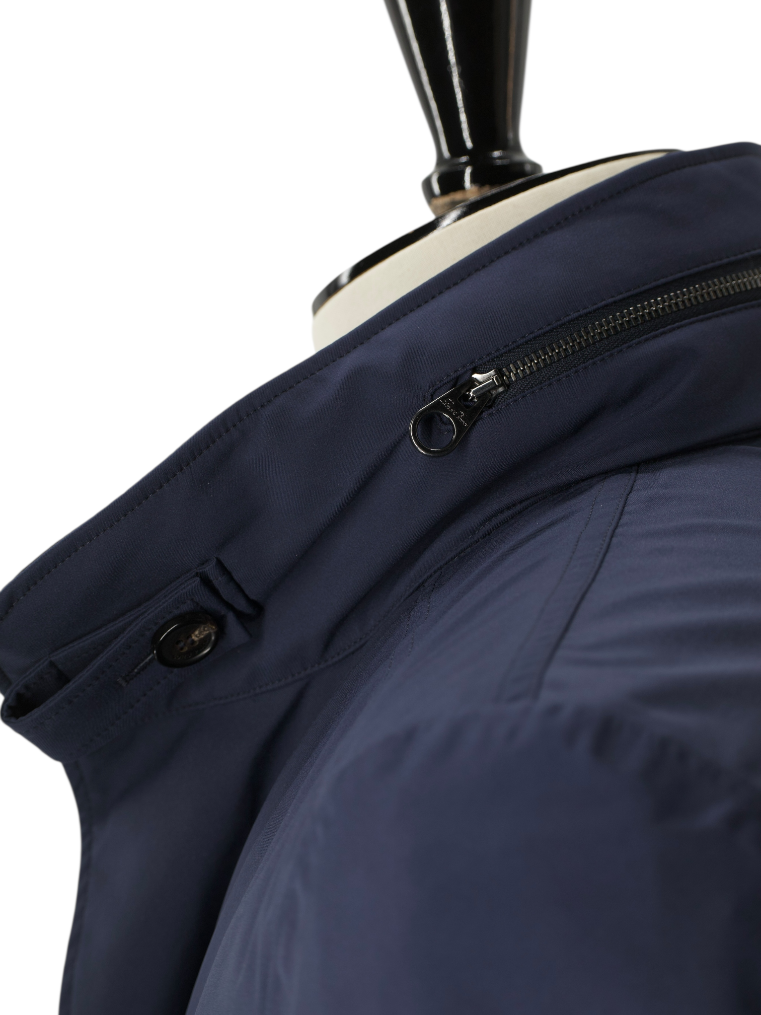 Loro Piana Navy Green Storm System Windmate Traveller Field Jacket