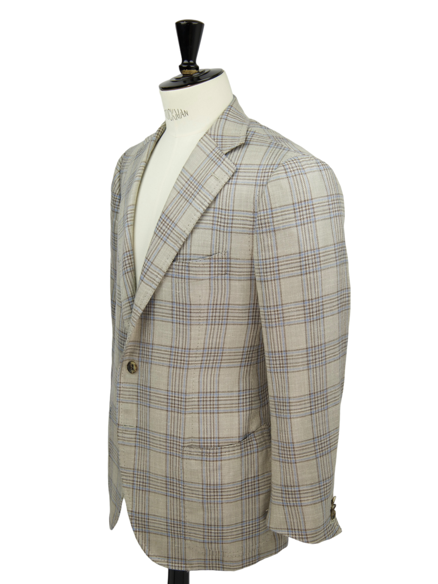 Cesare Attolini Beige Silk Cashmere & Linen Jacket