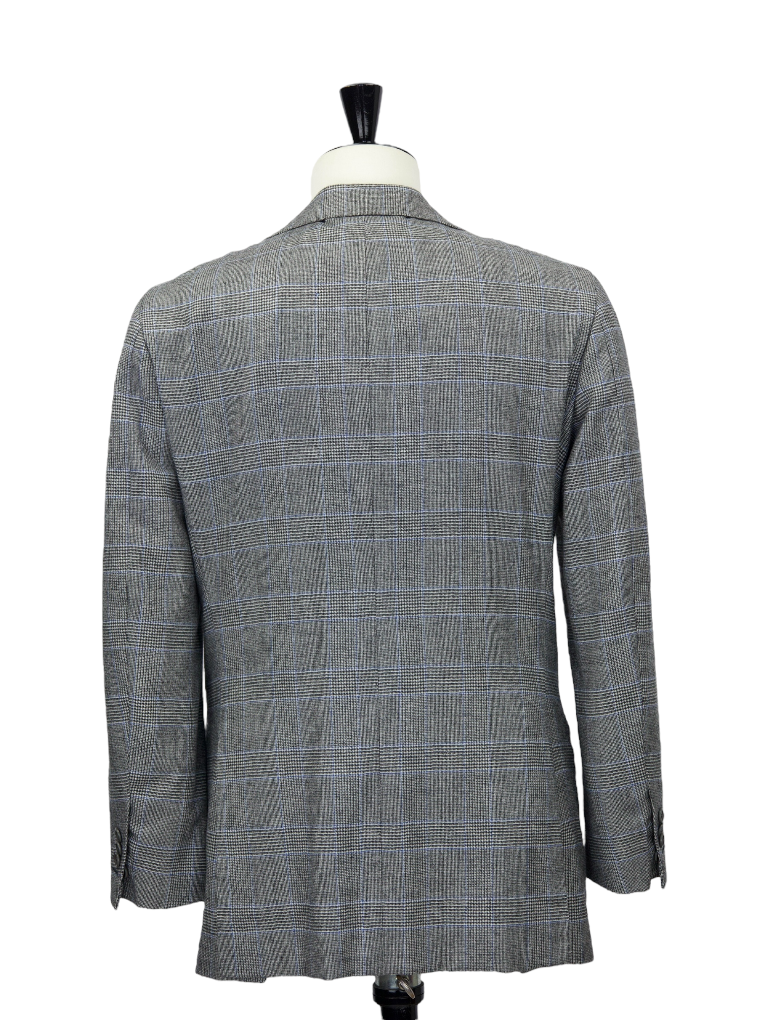 Luigi Borrelli Grey Wool & Cashmere Prince of Wales Suit