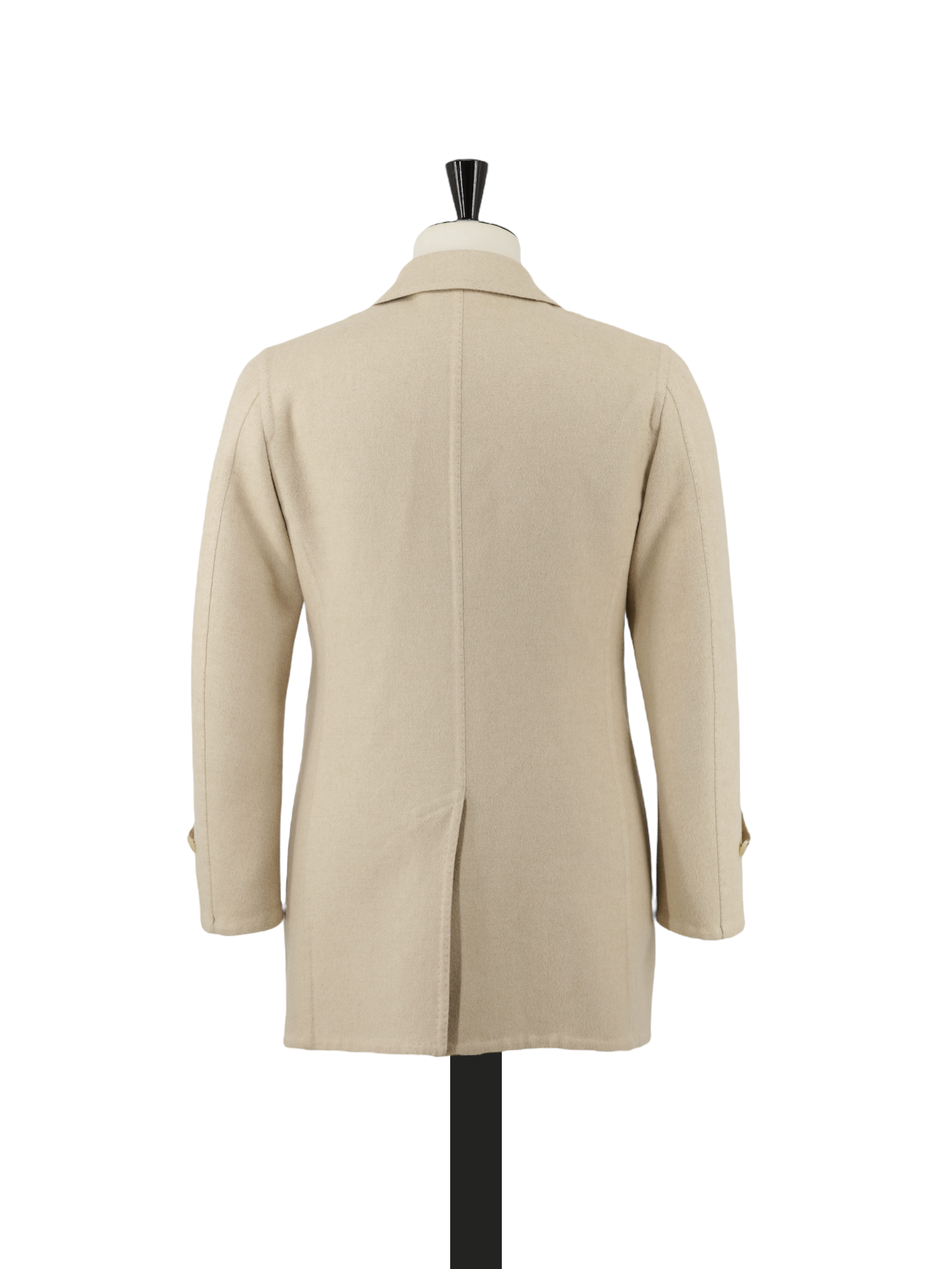 Cesare Attolini Beige Double-Faced Wool & Cashmere Sartorial Carcoat