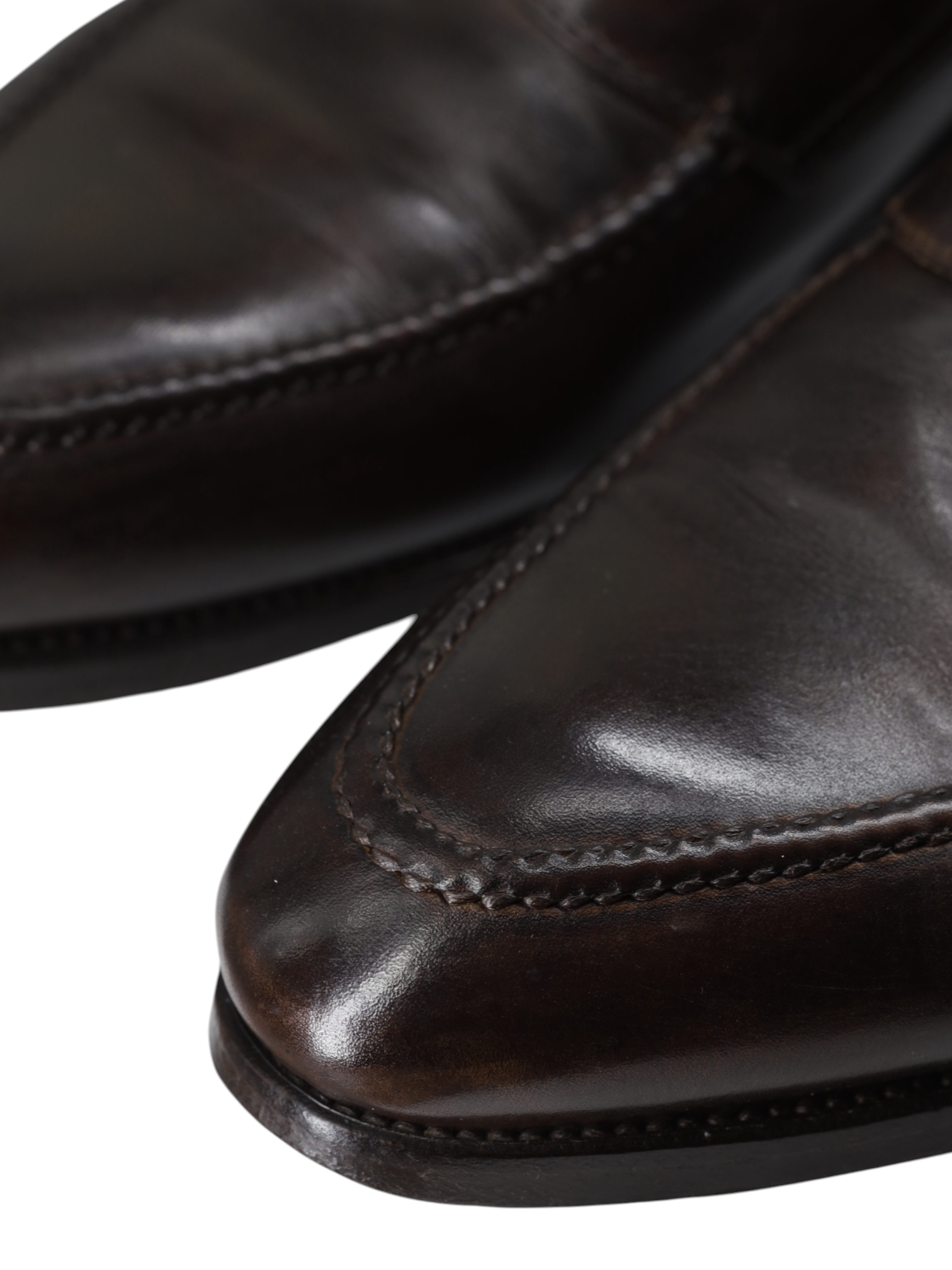Bontoni Dark Brown Calfleather Principe Penny Loafer
