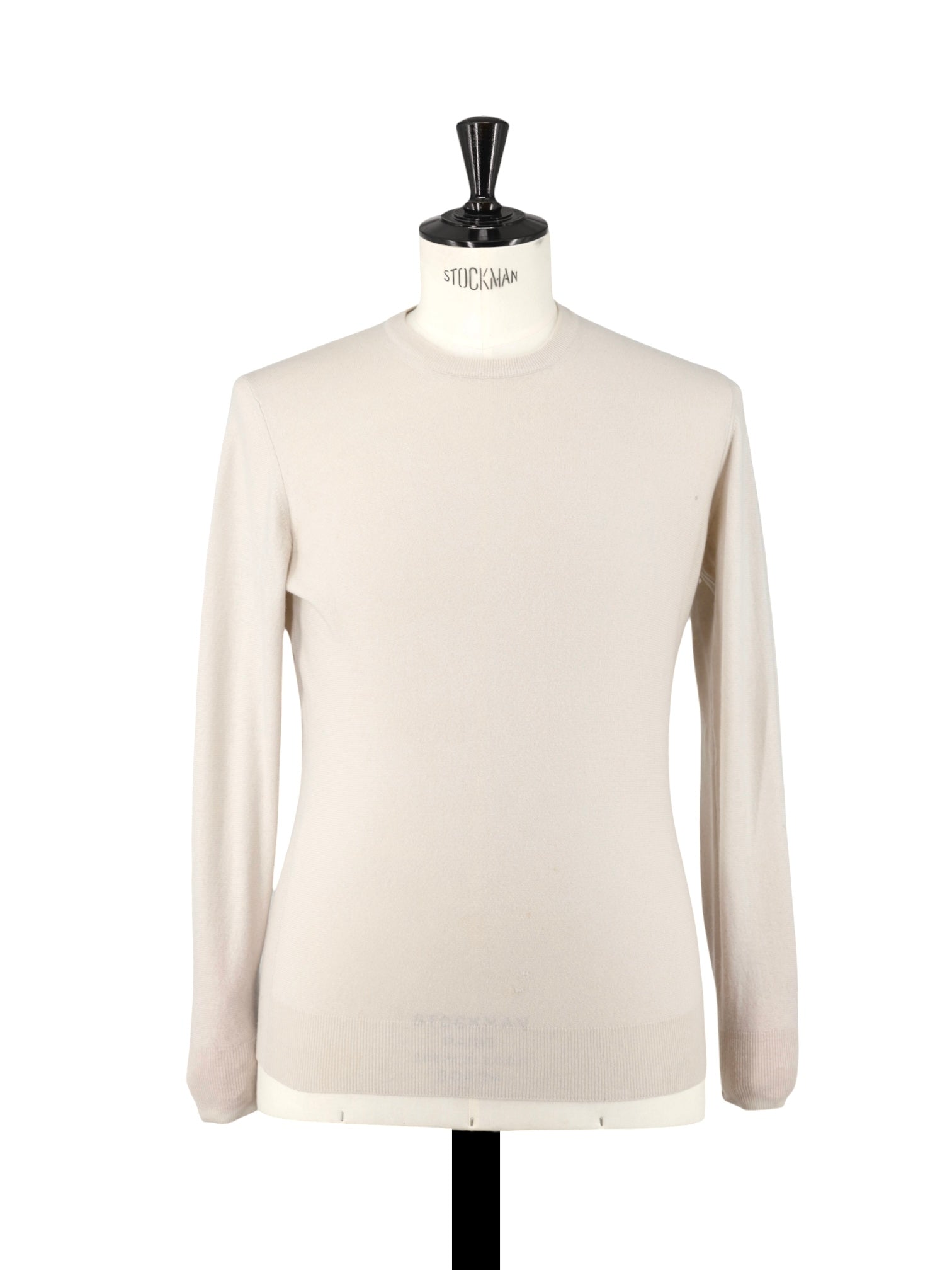 Loro Piana Beige Baby Cashmere Roundneck