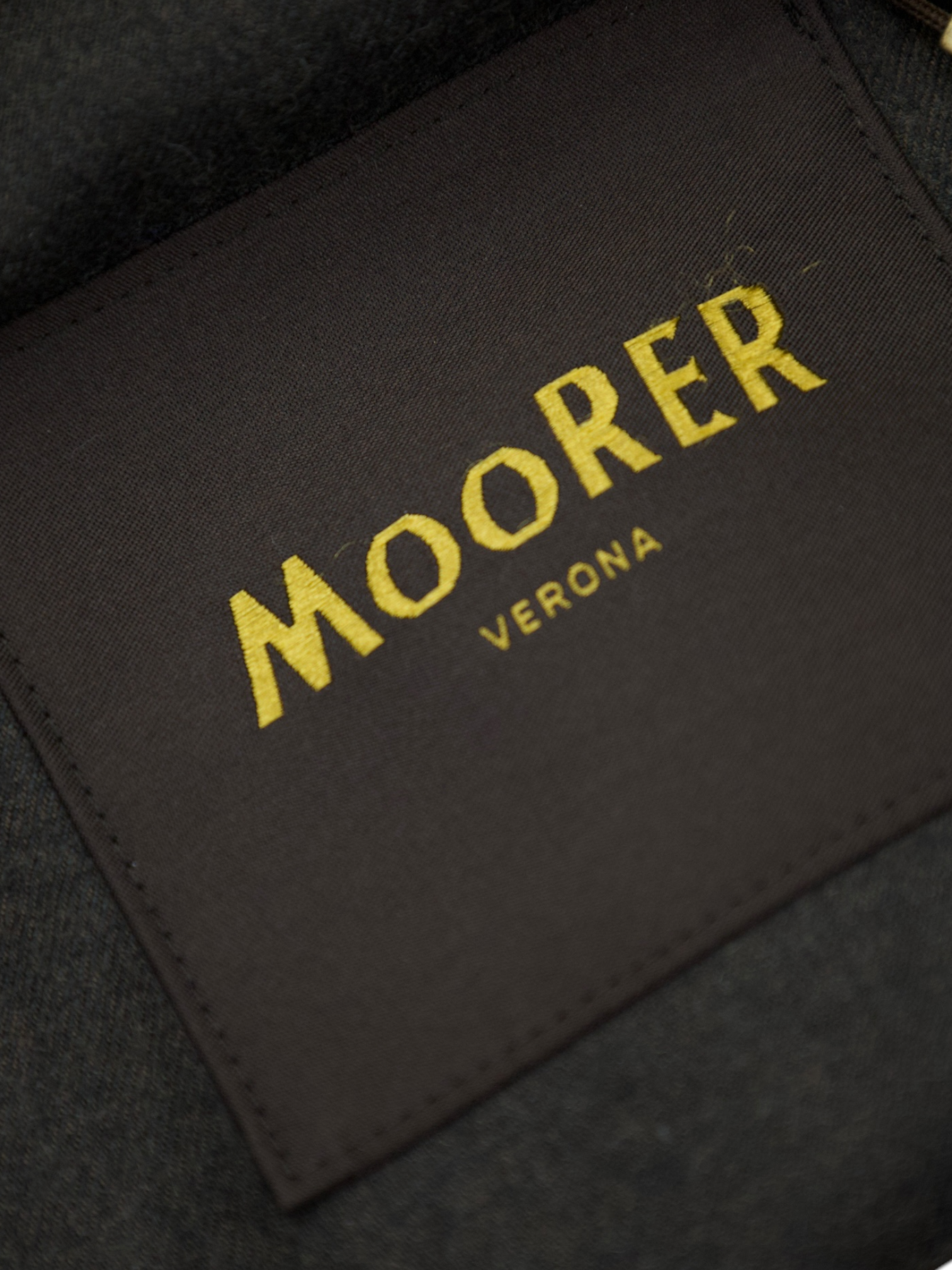 MooRER Stone Grey Wool & Cashmere Winter "Monferrato" Coat