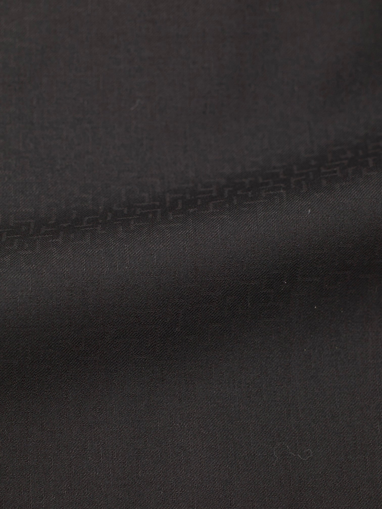 Ermenegildo Zegna Couture Black Wool Shadow-Pattern Tuxedo