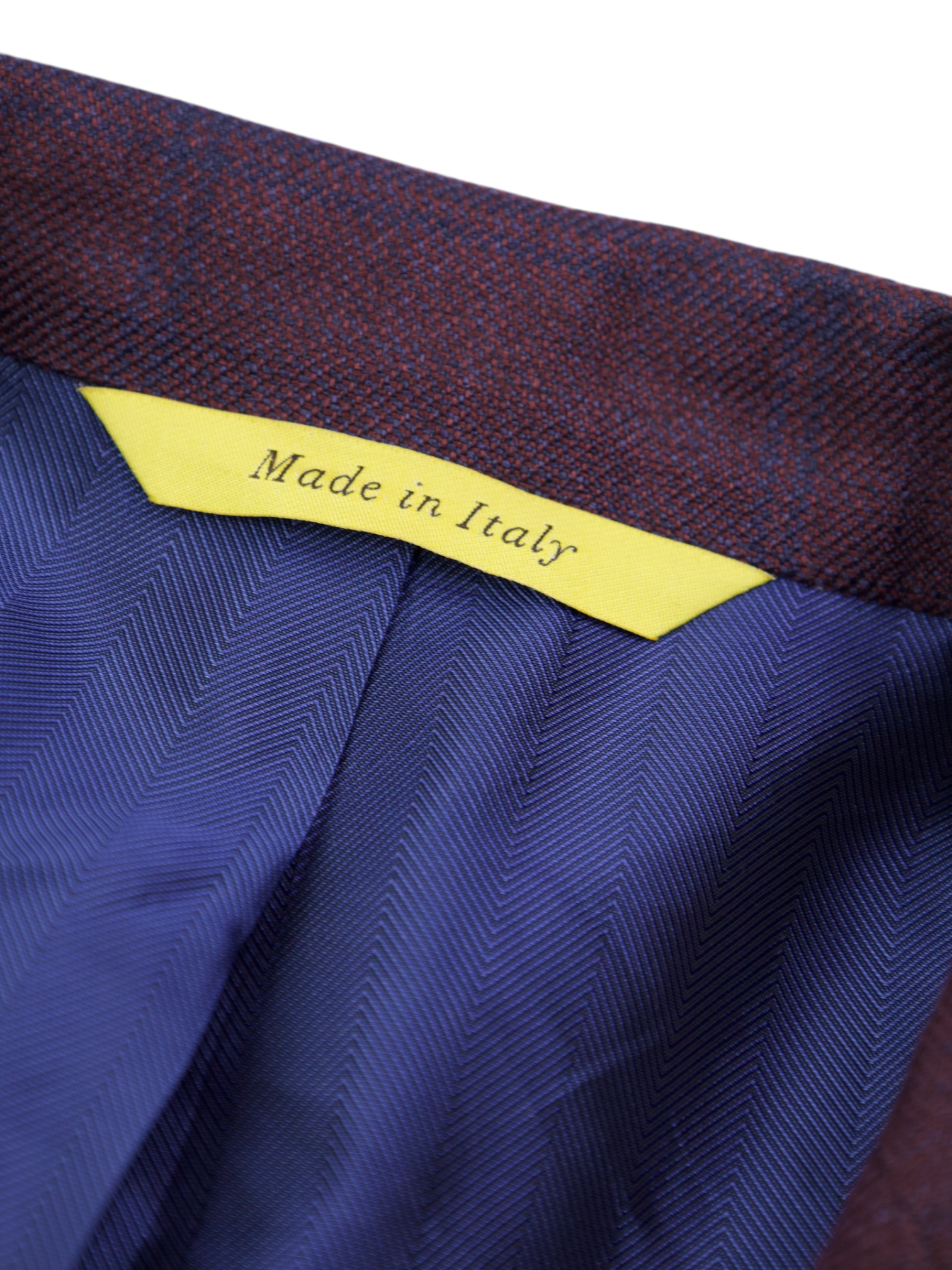 Canali Burgundy "Exclusive" Silk & Cashmere Windowpane Jacket