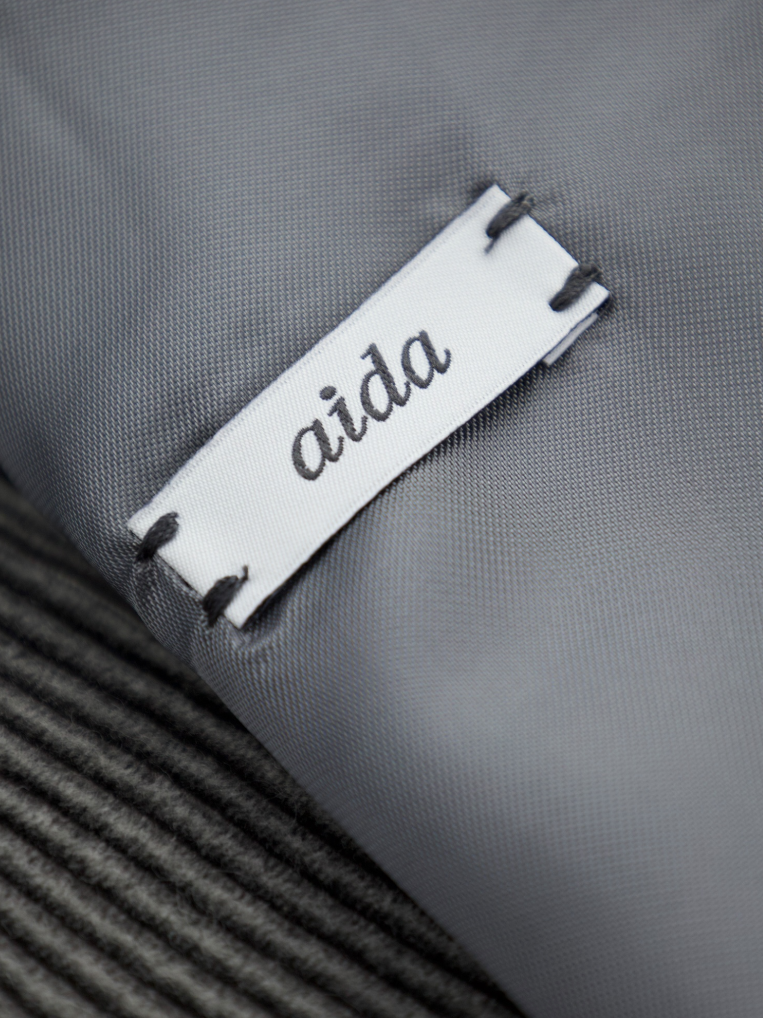 Caruso Grey Cotton & Cashmere Corduroy Aida Jacket