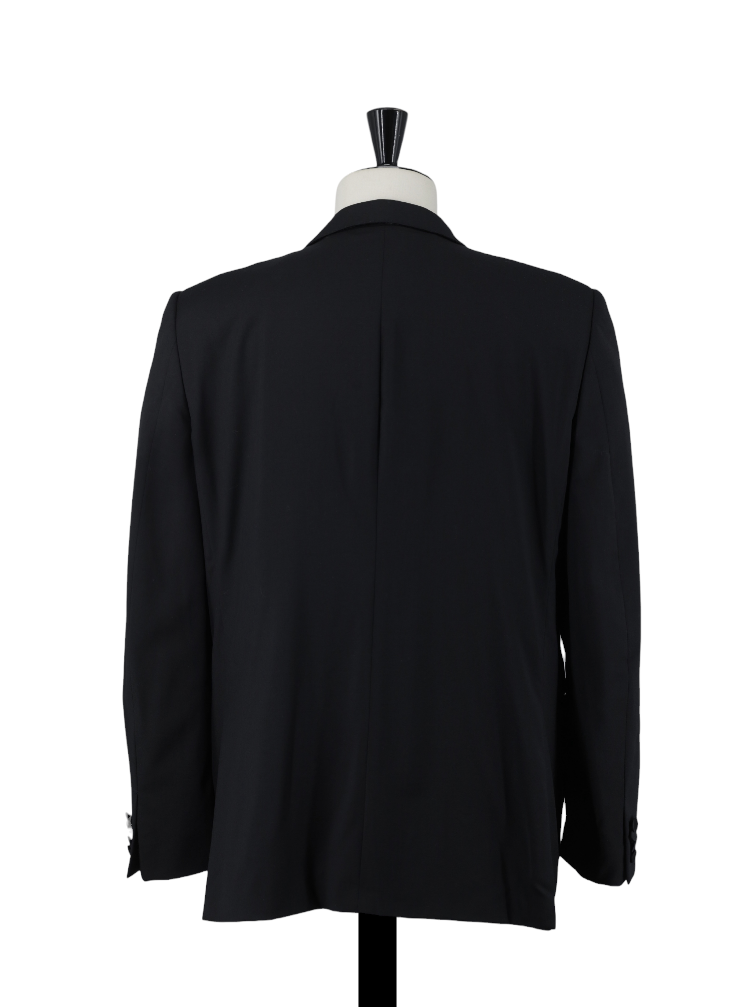 Ermenegildo Zegna Black Multiseason Wool Milanese-Style Tuxedo