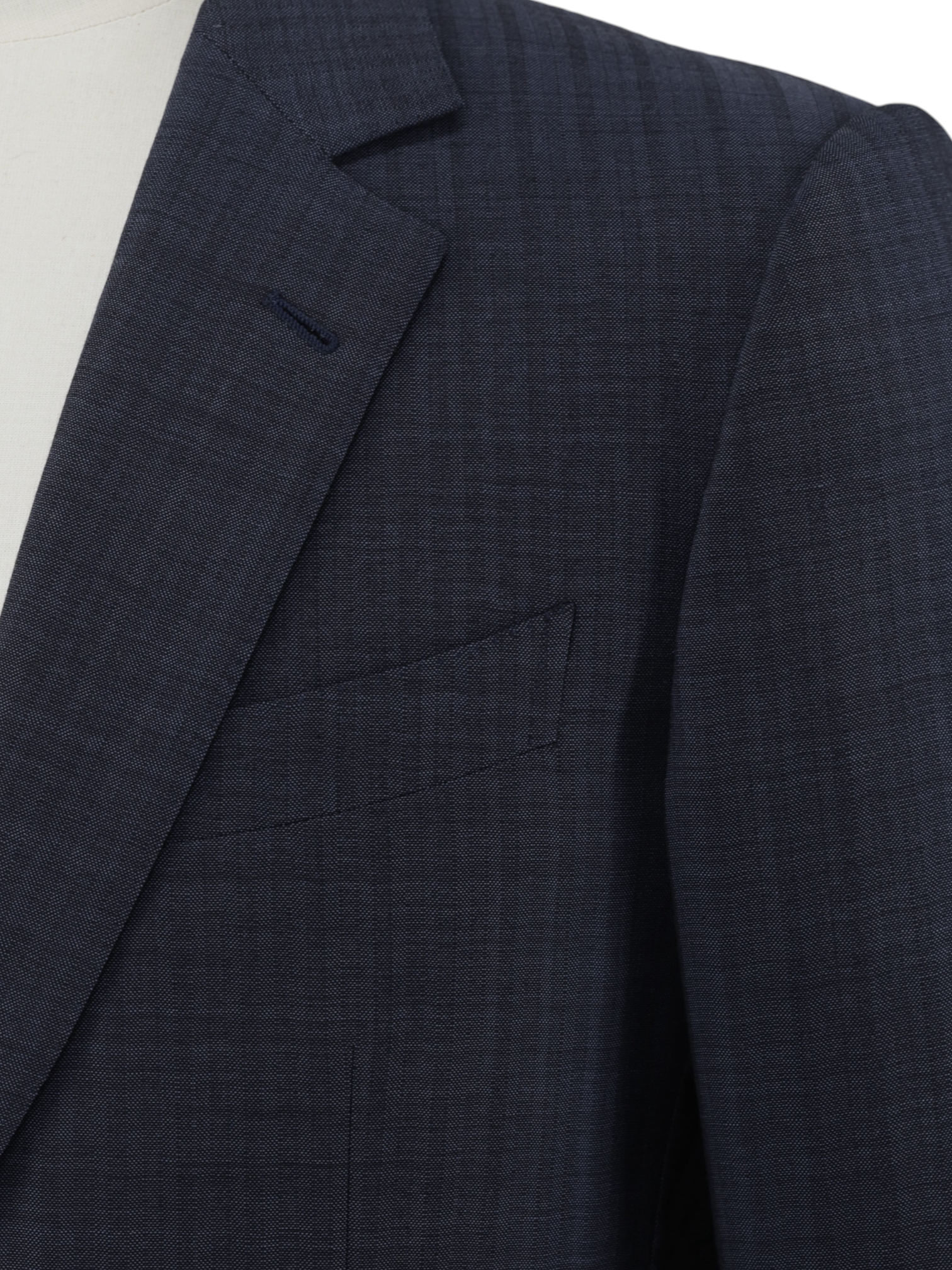 Ermenegildo Zegna Steel Grey Trofeo-Comfort Shadow-Stripe "Tori" Suit