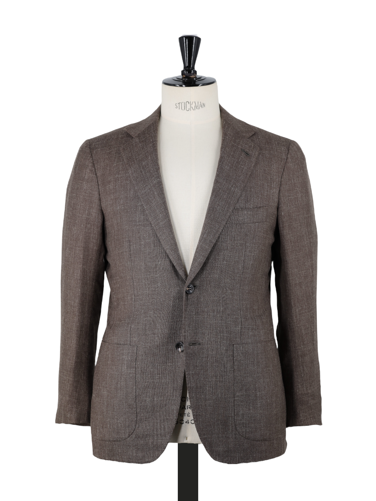 Kiton Brown Cashmere, Silk & Linen Melange Summer Suit