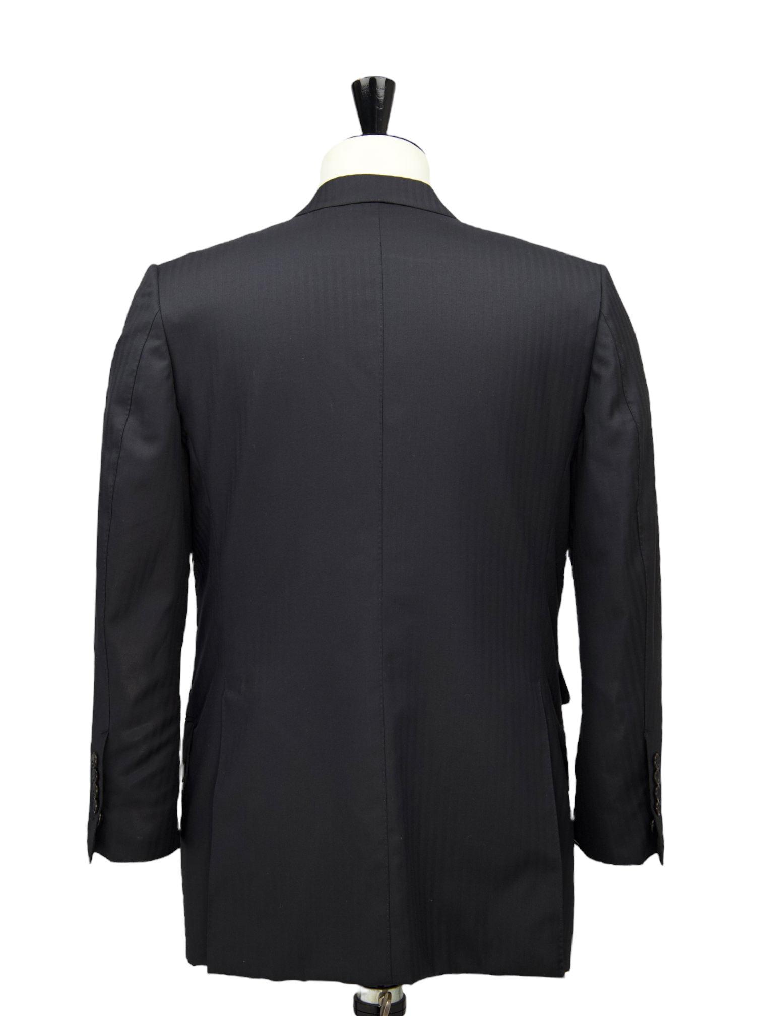 Tom Ford Navy Herringbone Windsor Jacket