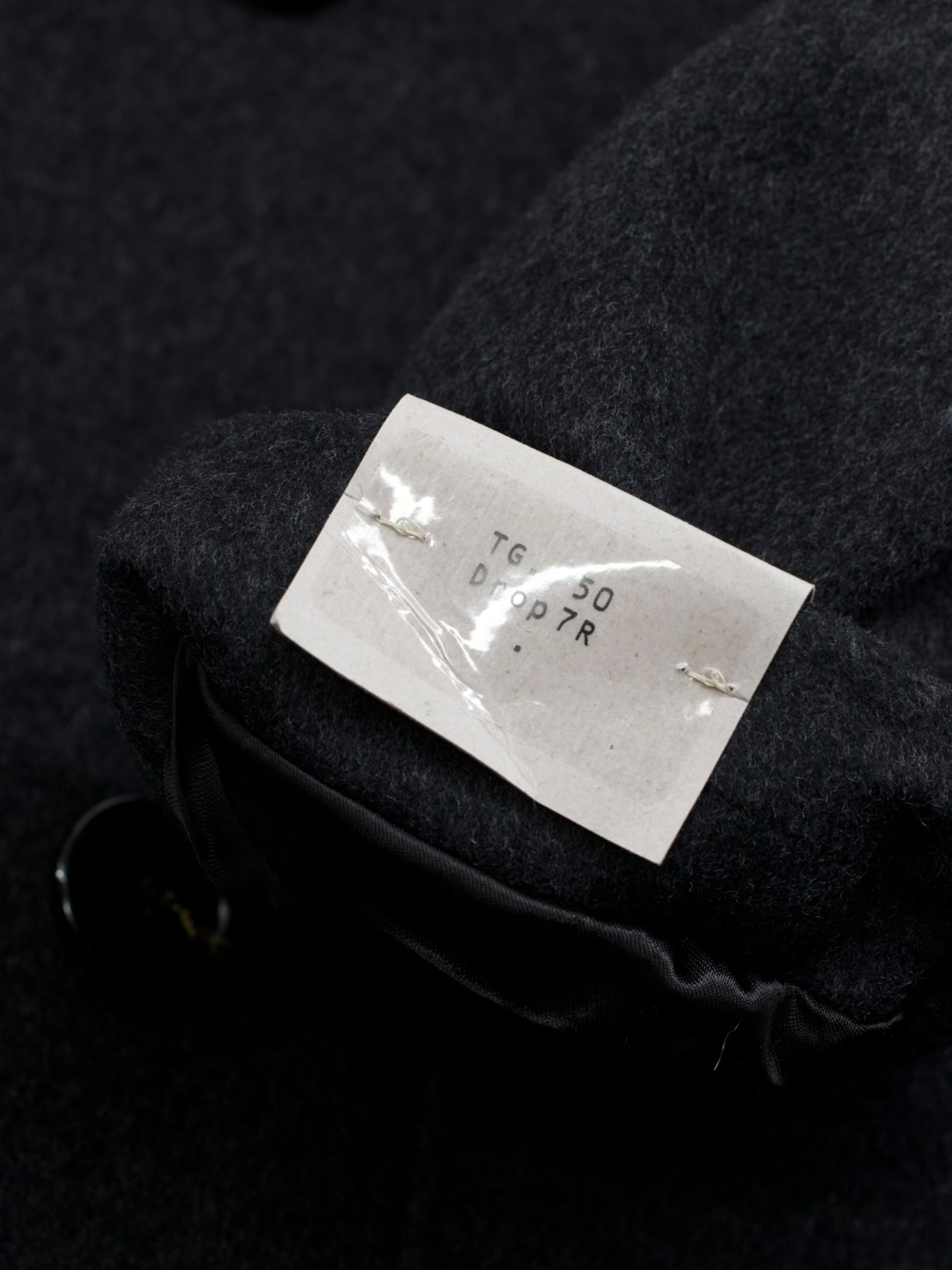 Corneliani Dark Grey Double-Breasted Virgin-Wool Polo Coat