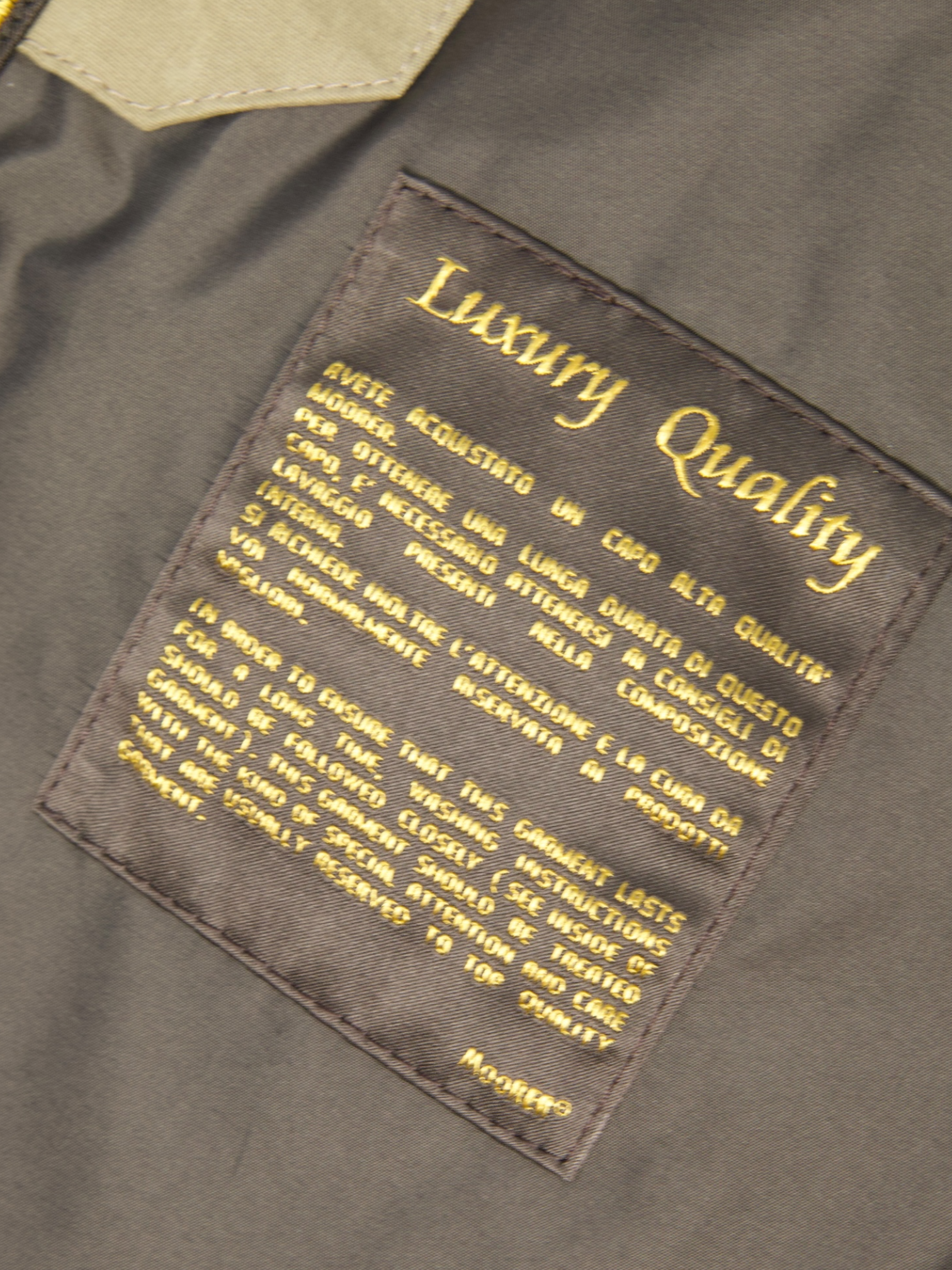 Moorer Olive Drab Cotton Water-repellent Fieldjacket