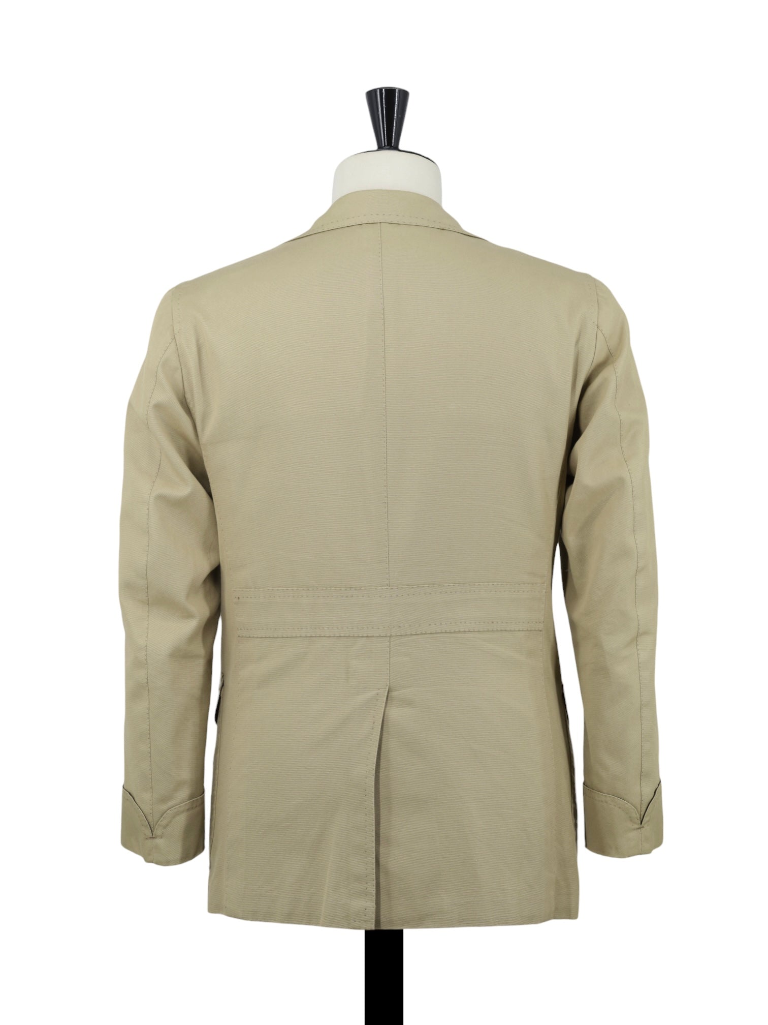 Orazio Luciano Beige Pure-Cotton Sartorial-Safari Jacket