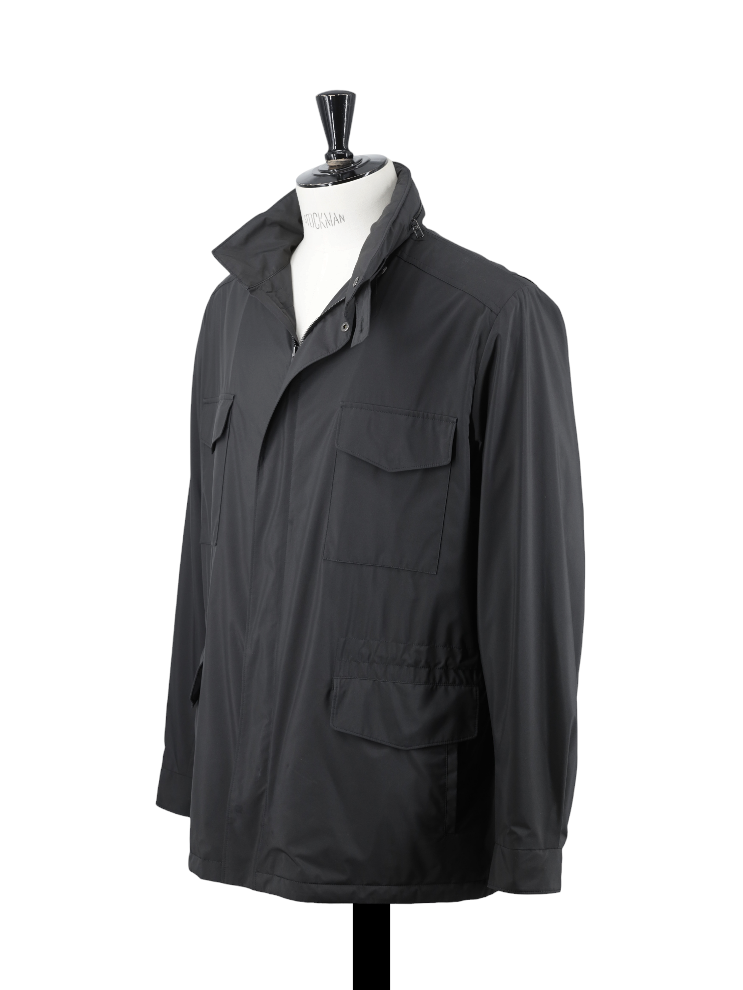 Loro Piana Dark Olive "Windmate" Storm-System & Cashmere-Lining Traveller Jacket