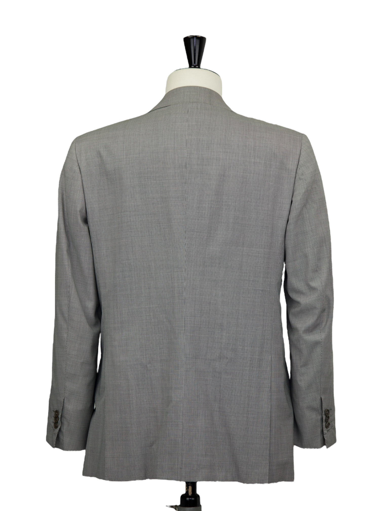 Kiton Light Grey 14-Micron Puppytooth Suit