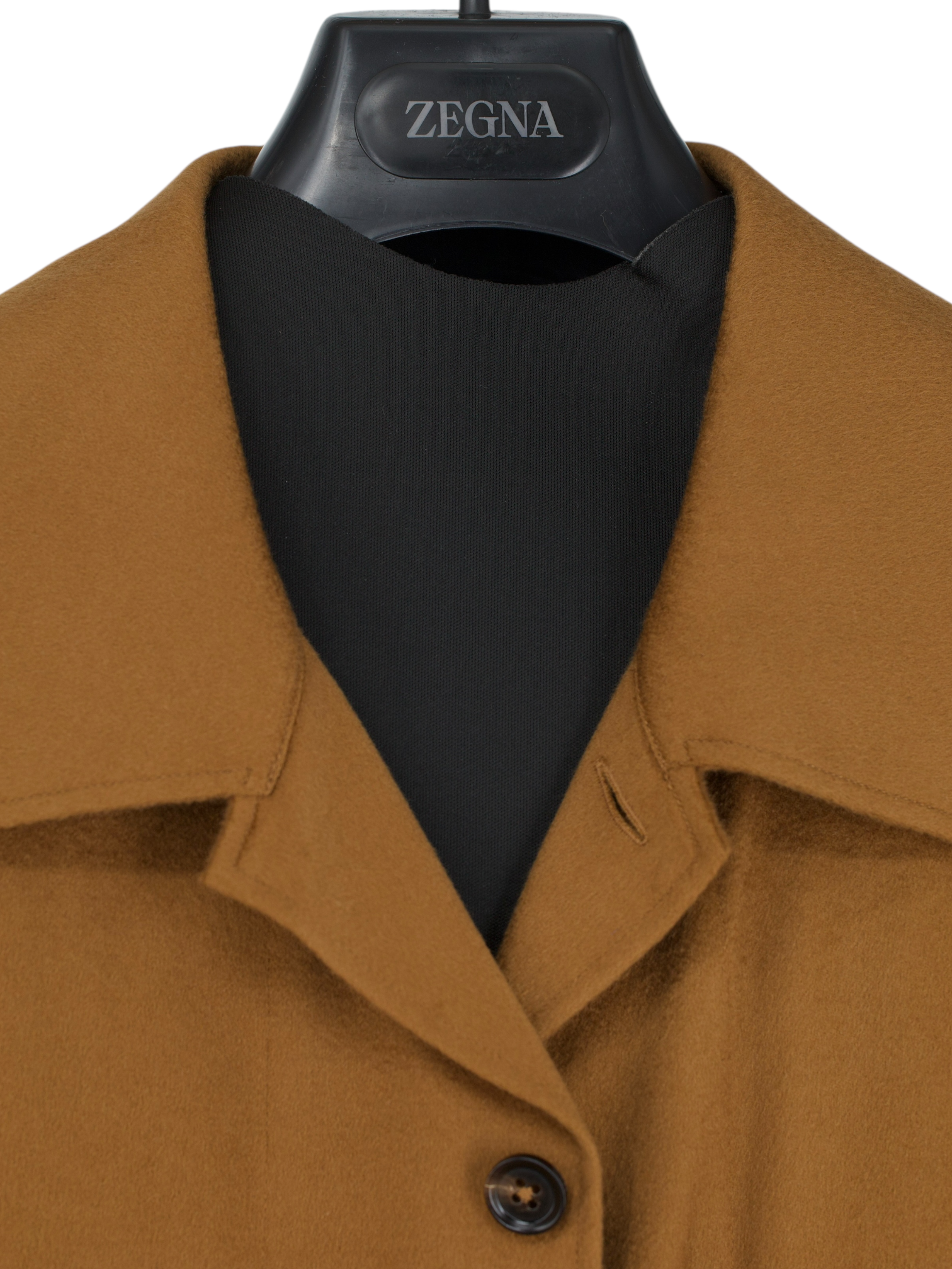 Ermenegildo Zegna Dark Foliage Oasi Cashmere Alba Overshirt