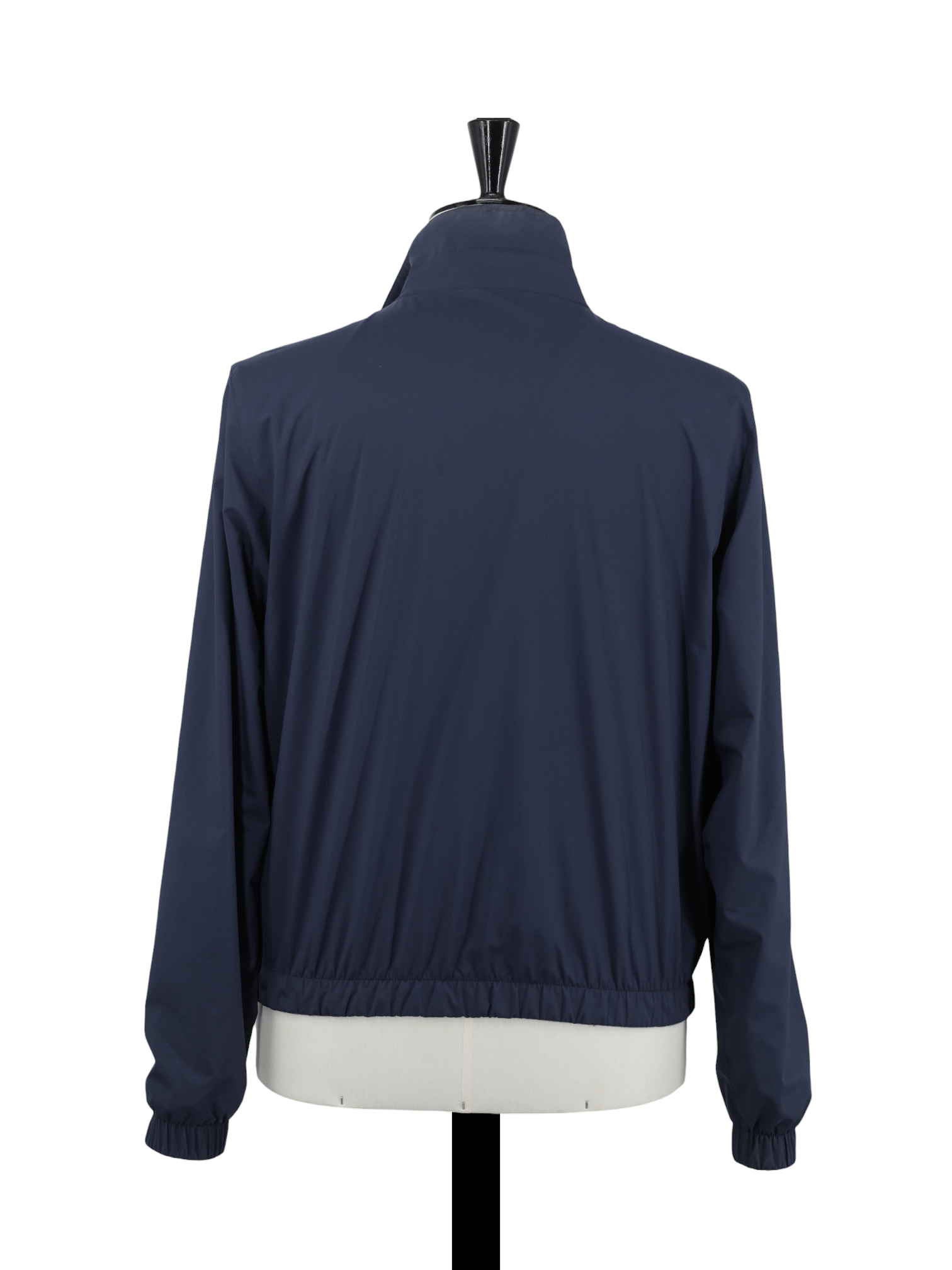 Loro Piana Navy Reversible Green Storm System & Cashmere Windmate Bomber Jacket