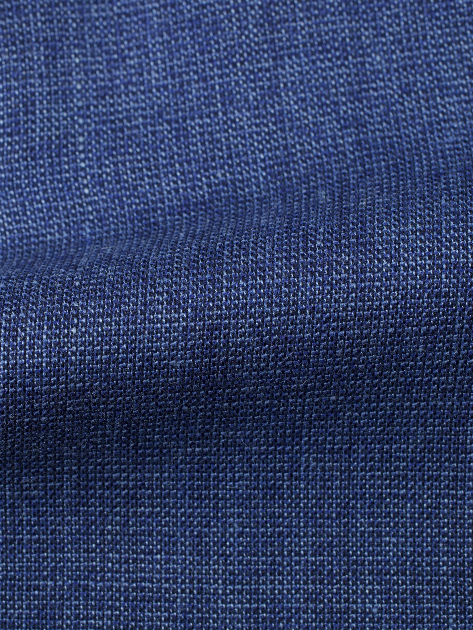 Kiton Blue Cashmere, Linen & Silk Hopsack Summer Jacket