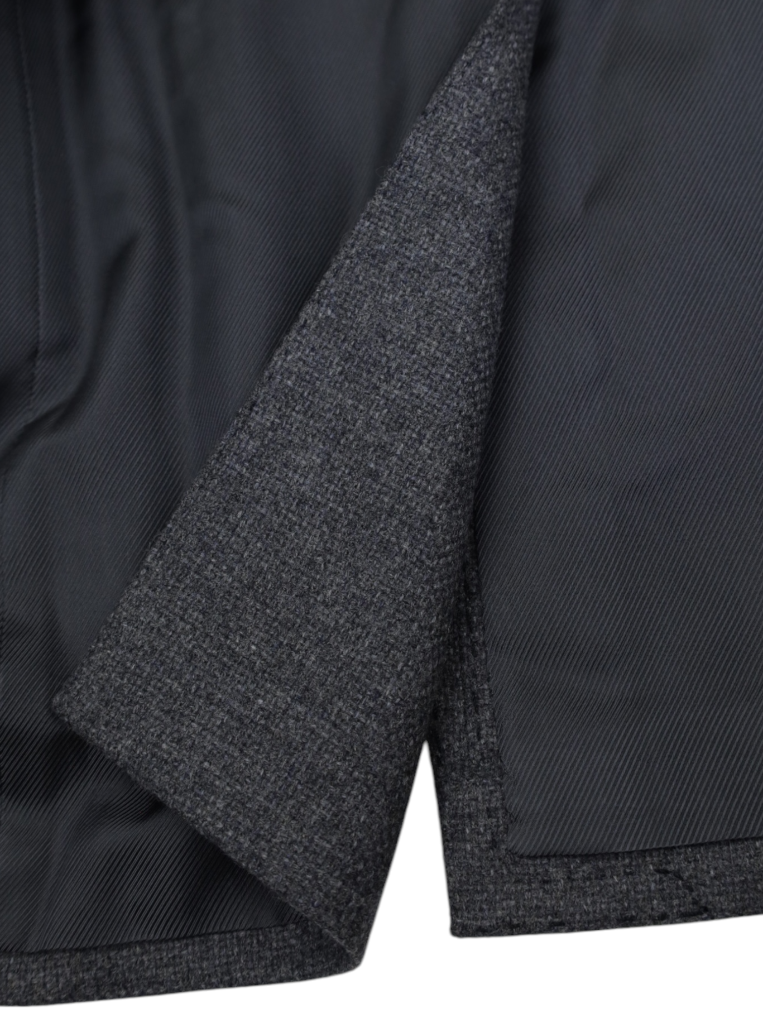 Cesare Attolini Grey Wool & Cashmere Micro-Structure Jacket