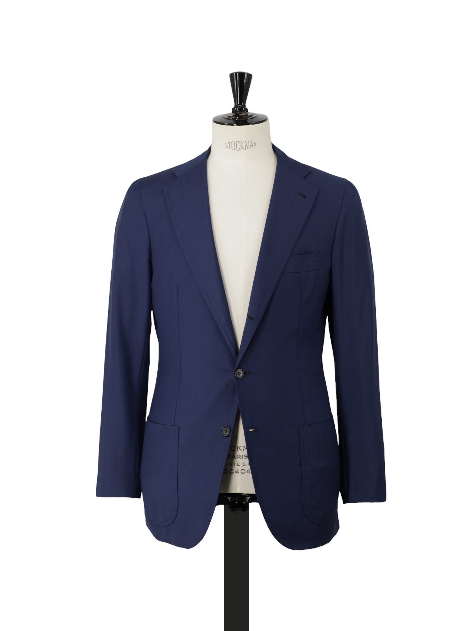 Orazio Luciano Bright Blue Wool Twill Jacket