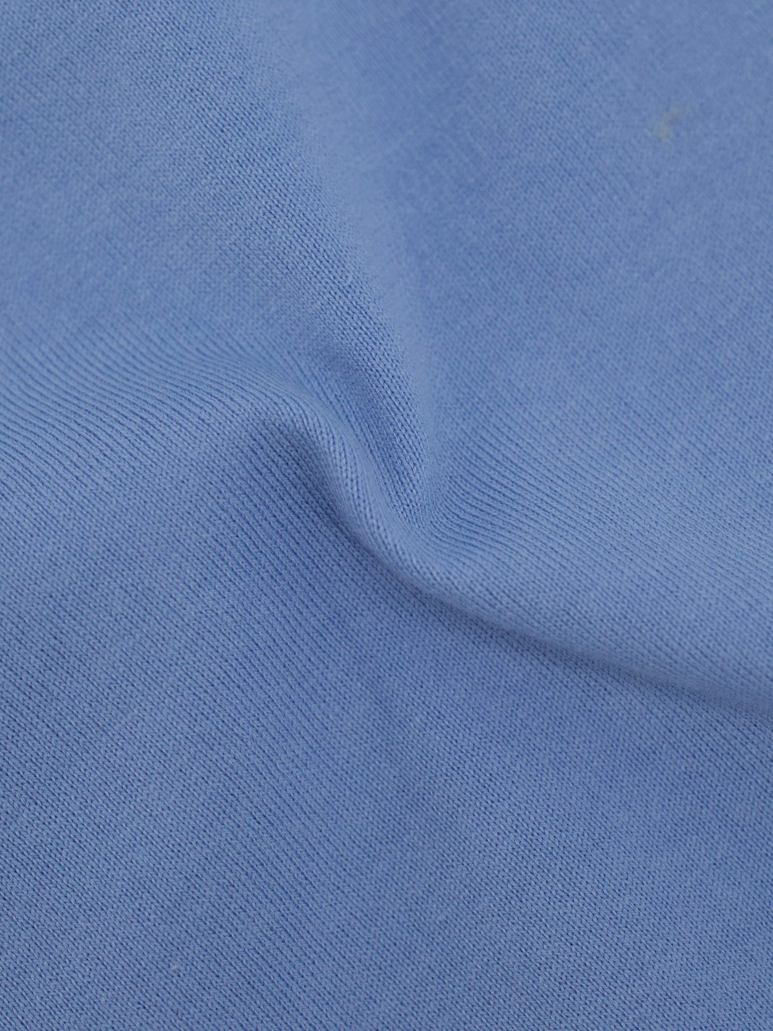 Brunello Cucinelli Light Blue Cotton Jersey Faux-Layering Crew Neck T-shirt