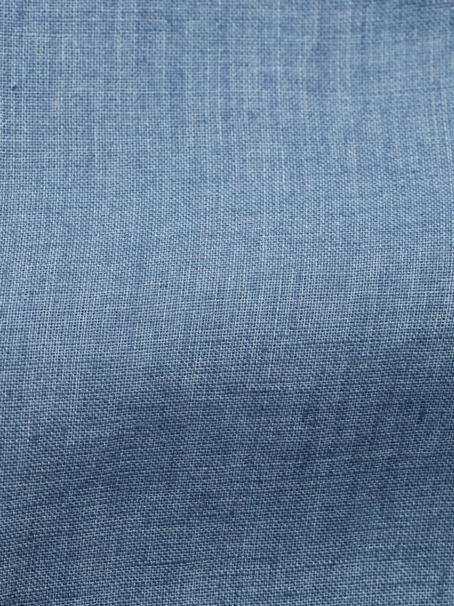 Brioni Azzurro Blue Linen Camp-Collar Shirt Jacket