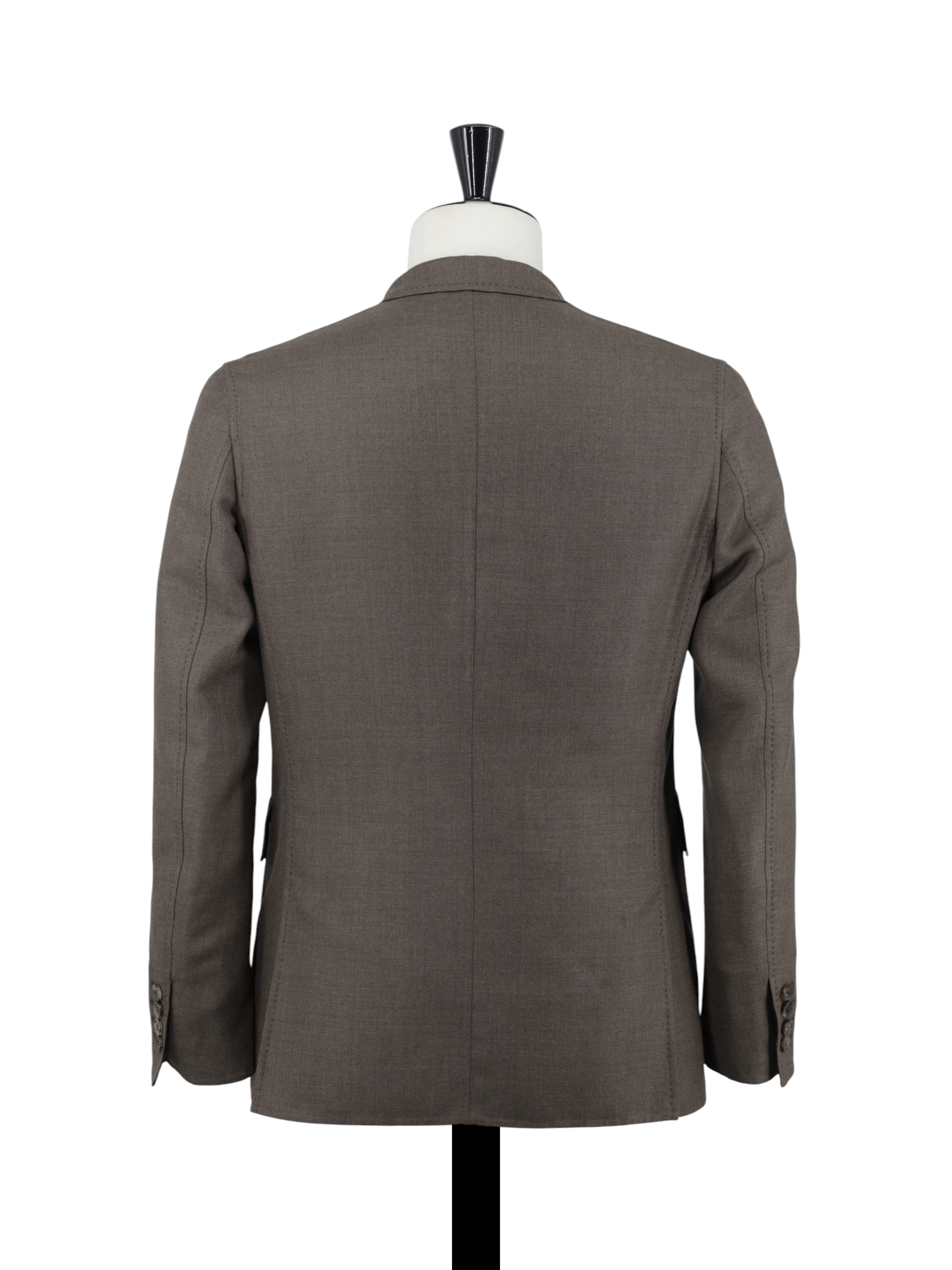 Brioni Taupe Wool & Silk Unconstructed "Metallica Collection" Jacket