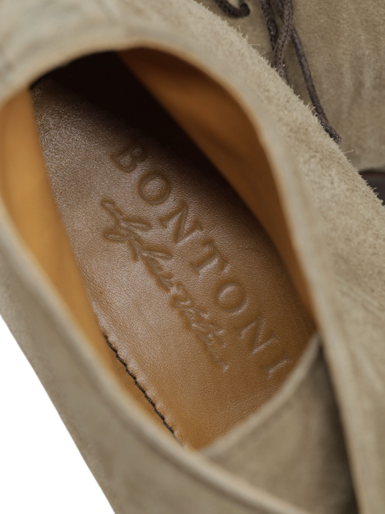 Bontoni Light Brown Suede Norvegese Desert Boots