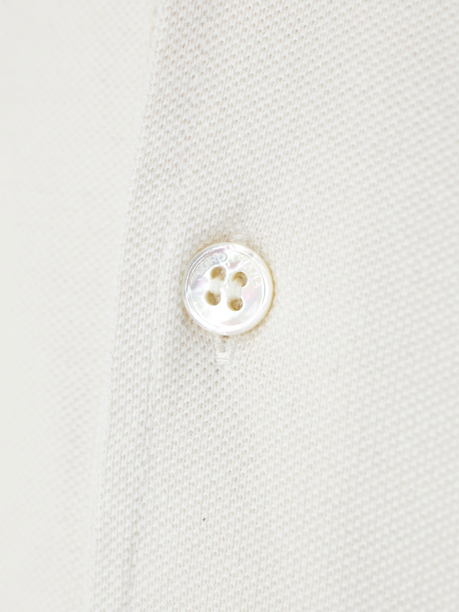 Loro Piana Beige Lightweight Cotton-Pique Polo