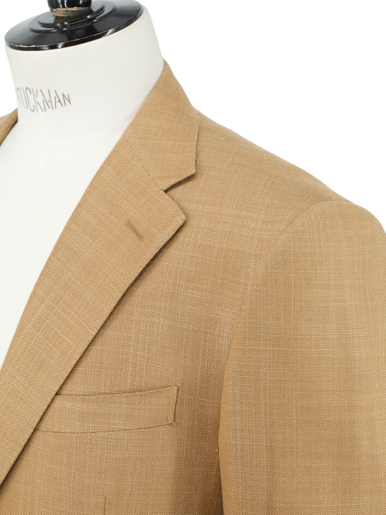 Corneliani Apricot Orange Silk & Wool Basket-Weave Jacket