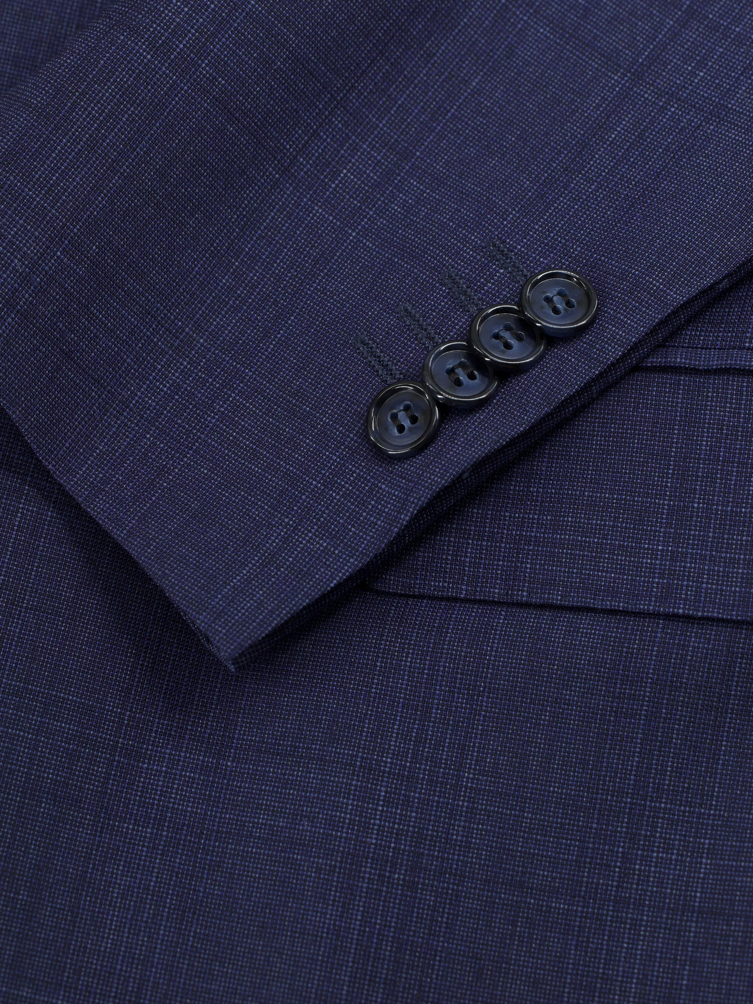 Corneliani Blue Super 110’s Wool Checkered Academy Suit