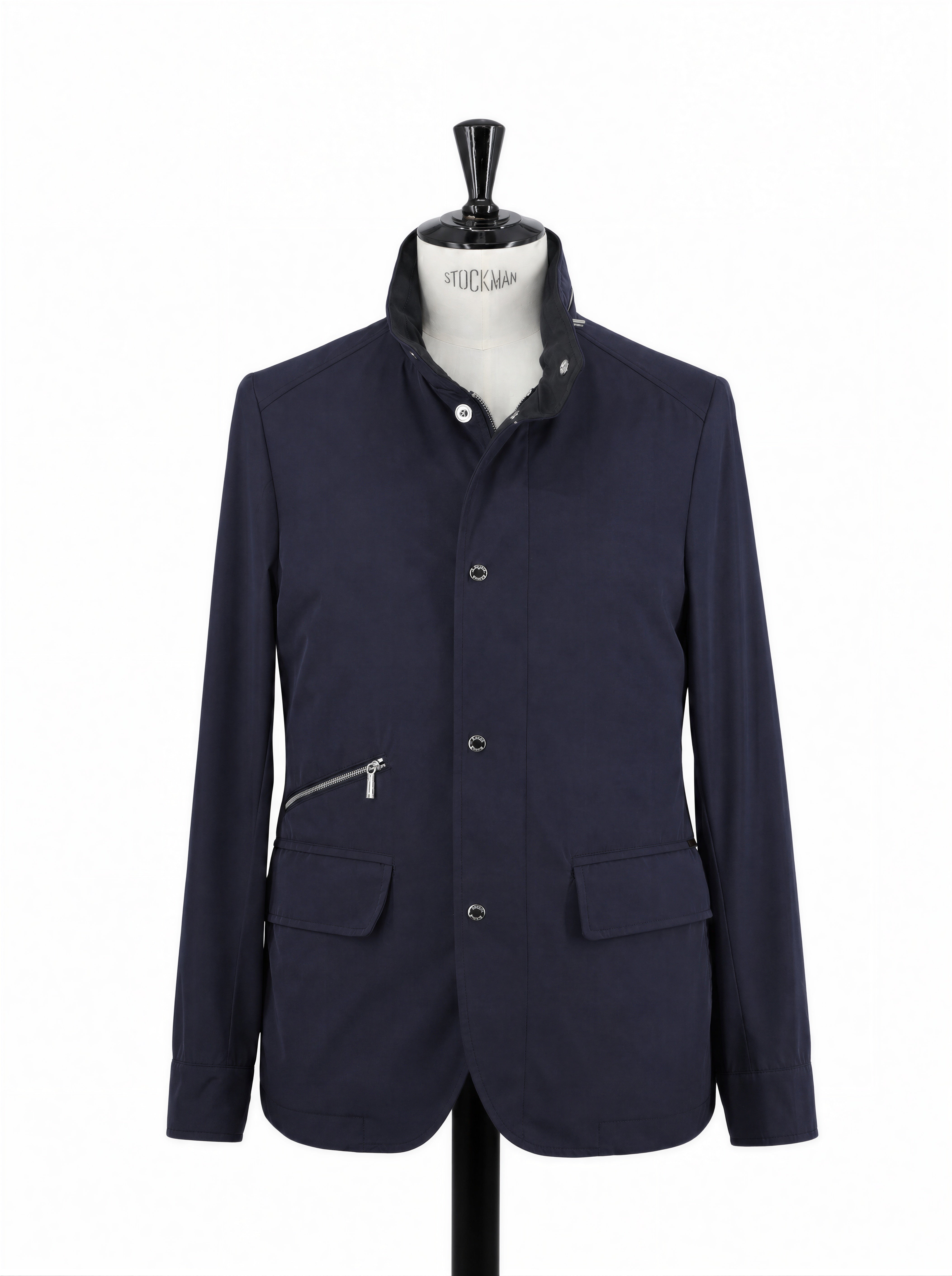 MooRER Navy Waterrepellent "Sten-AT" Fieldjacket