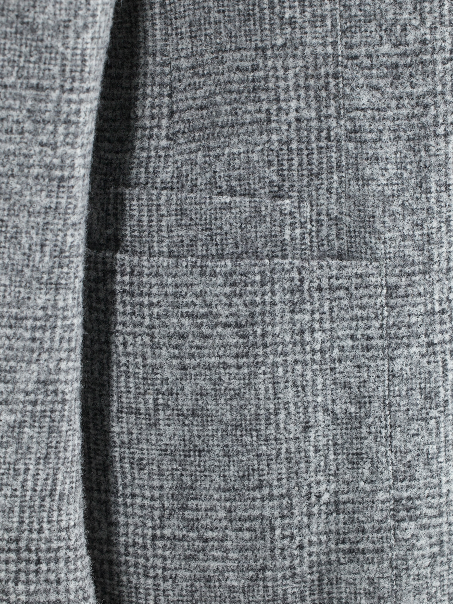 Ermenegildo Zegna Grey Alpaca, Wool, Stretch & Cashmere Checkered Vespa-Jacket