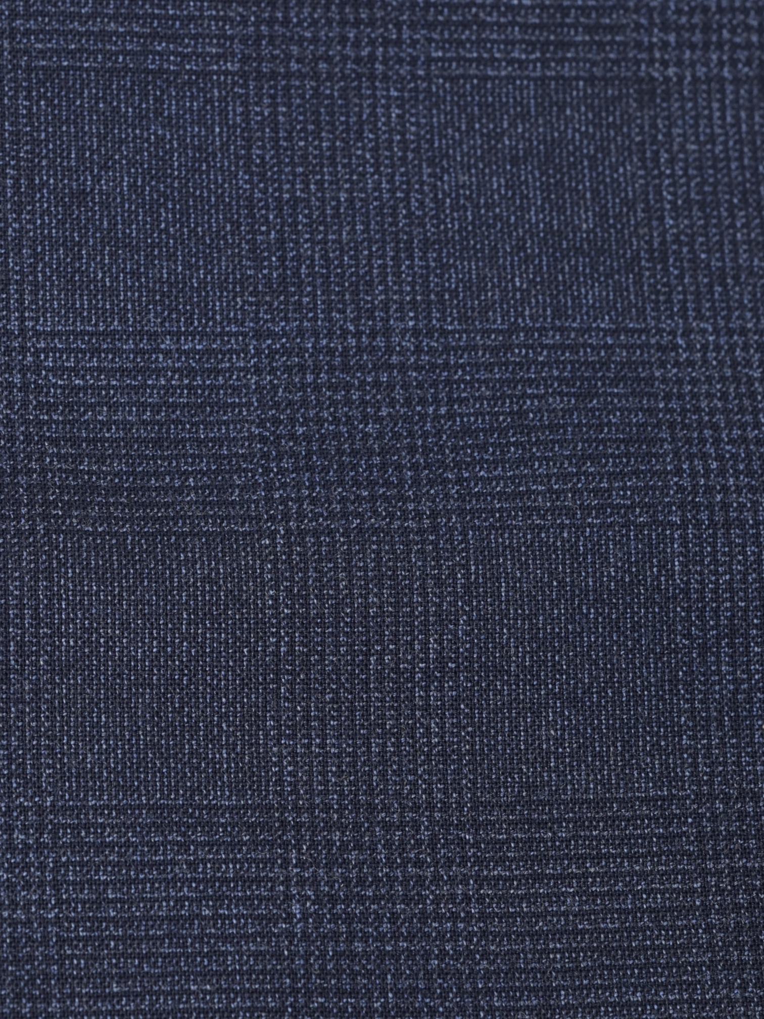 Caruso Dark Blue Wool Prince of Wales Aida Suit