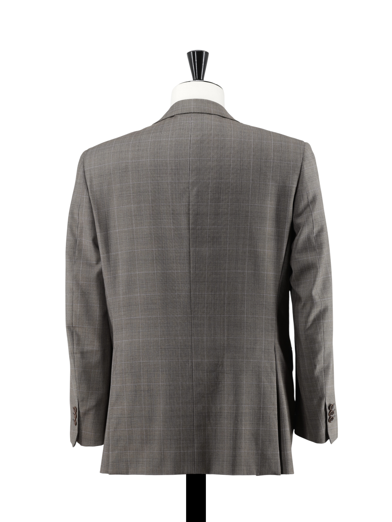 Brioni Taupe & Lavender Super 160's Prince of Wales Secolo Jacket