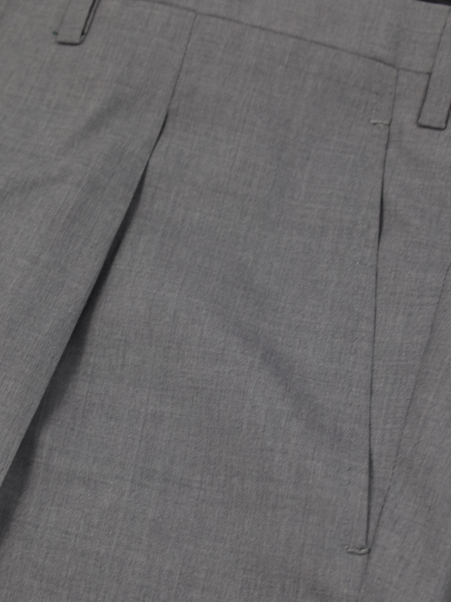 Kiton Light Grey 14-Micron Trousers