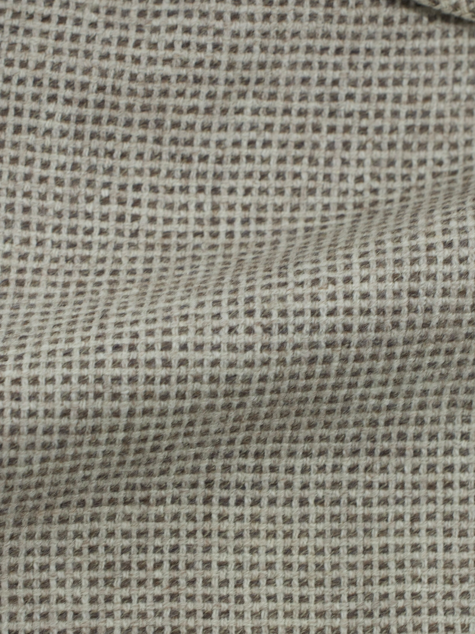 Isaia Light Grey Wool & Cashmere Micro-Pattern Jacket