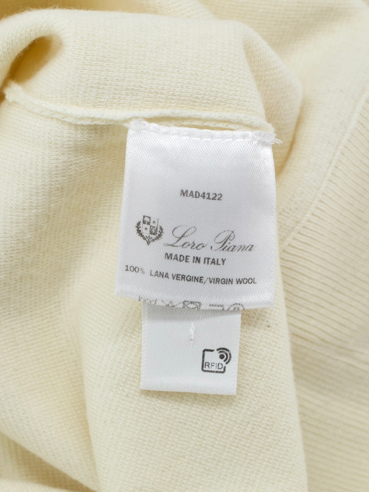 Loro Piana Nougat Wish® Wool Jersey Buttonless Long-Sleeve Polo