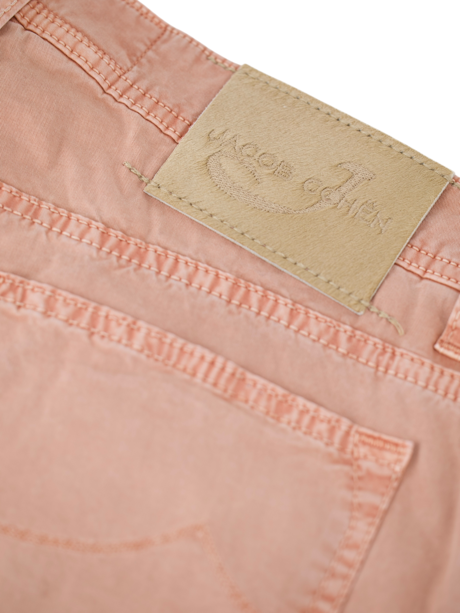 Jacob Cohen Seashell Pink 5-Pocket Cotton-Stretch 688 Chino