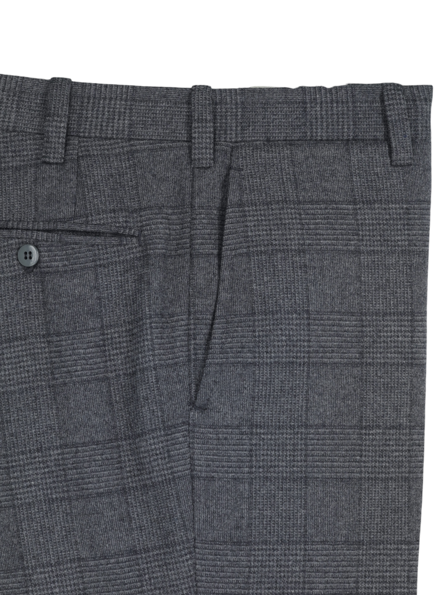 Orazio Luciano Warm Grey Wool & Cashmere Flannel Prince of Wales Suit