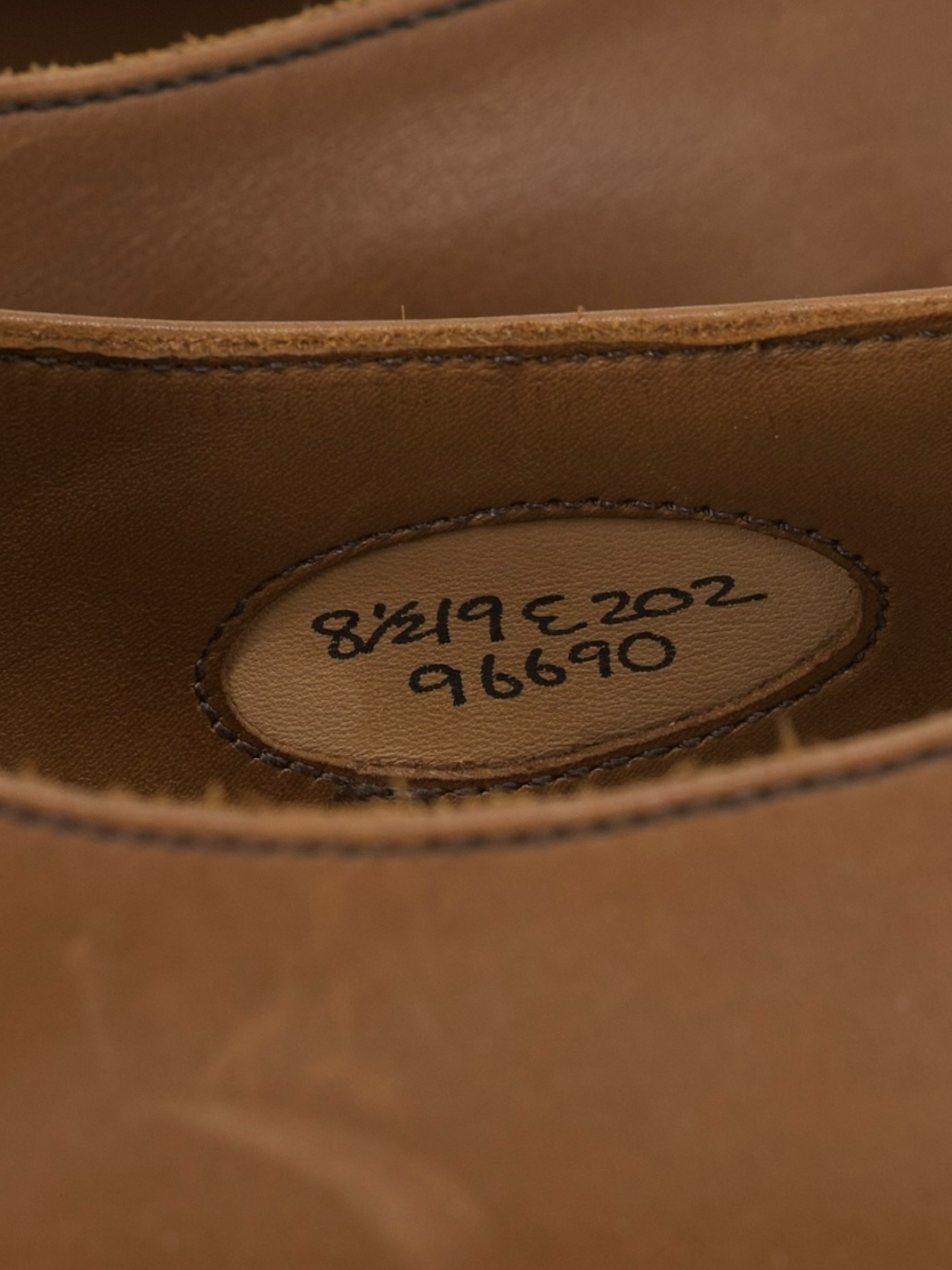 Edward Green Cognac Brown Ealing Calfleather Single Monk Shoes