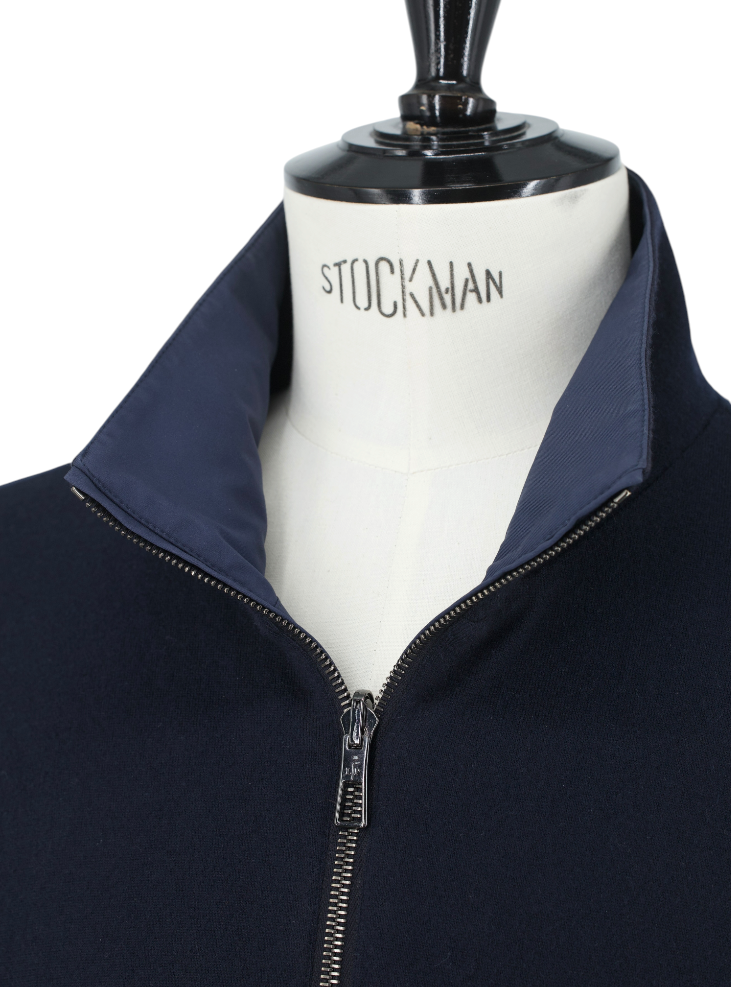 Loro Piana Navy Reversible Green Storm System & Cashmere Windmate Bomber Jacket