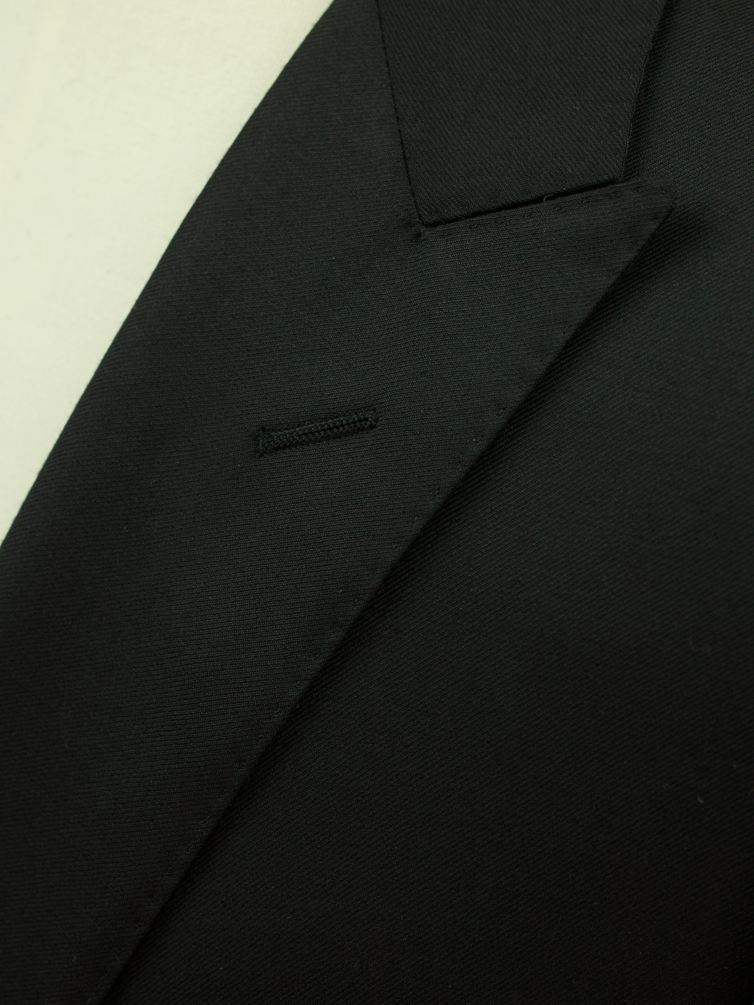 Canali Black & Grey Fine-Wool Traditional Lounge Suit